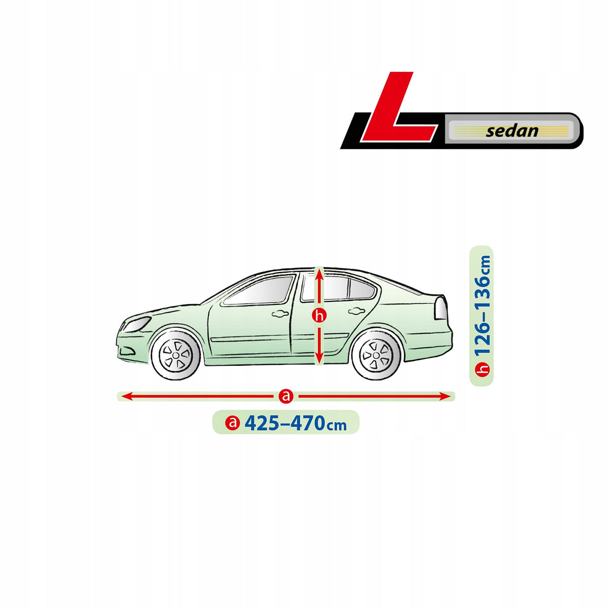 WATERPROOF COVER for Toyota Corolla Sedan Packaging status original