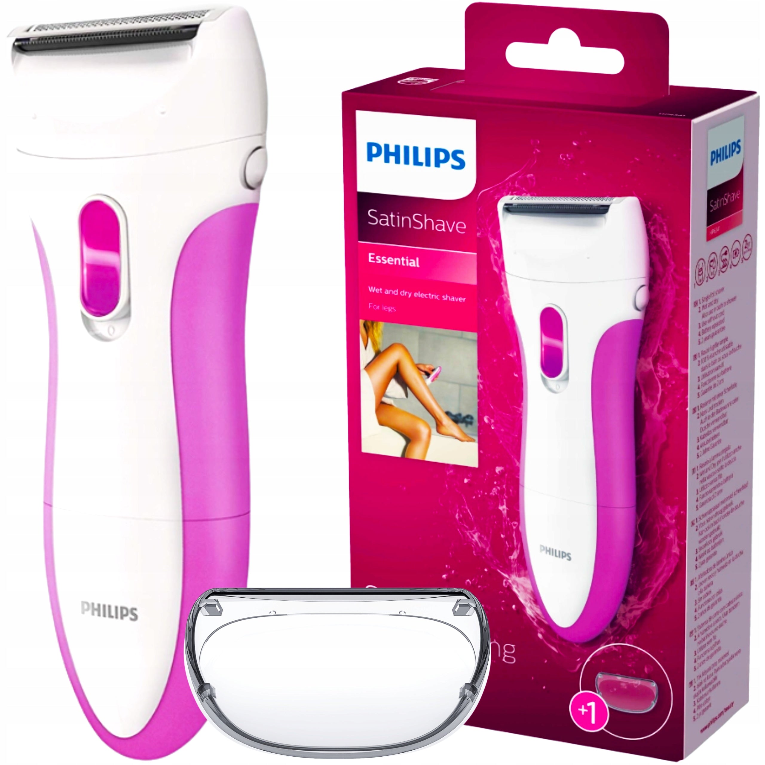 WATERPROOF EPILATOR SHAVER PHILIPS FOR BODY CORDLESS WOMEN'S RAZOR Packaging status original