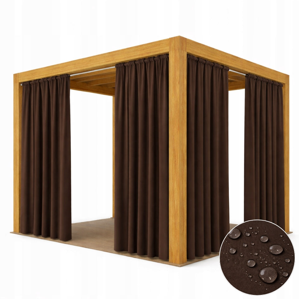 WATERPROOF GARDEN CURTAIN 155x200 CM FOR TERRACE GARDEN WATERPROOF