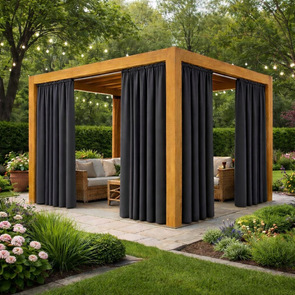 WATERPROOF GARDEN CURTAIN 155x220 FOR ALTANE Packaging status original