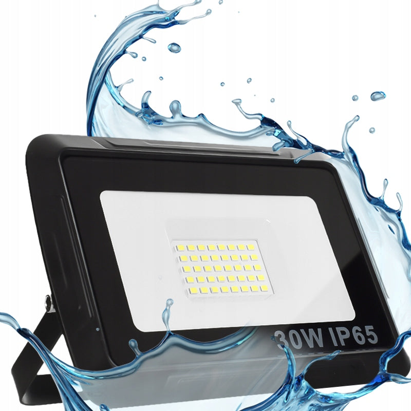 WATERPROOF HALOGEN SPOTLIGHT LED FLOODLIGHT IP65 30W GARDEN PER PLOT