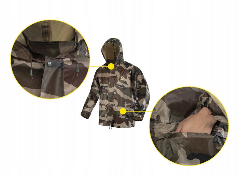 WATERPROOF TWO-PIECE SUIT DELPHIN PROOF R. XL Brand Delphin