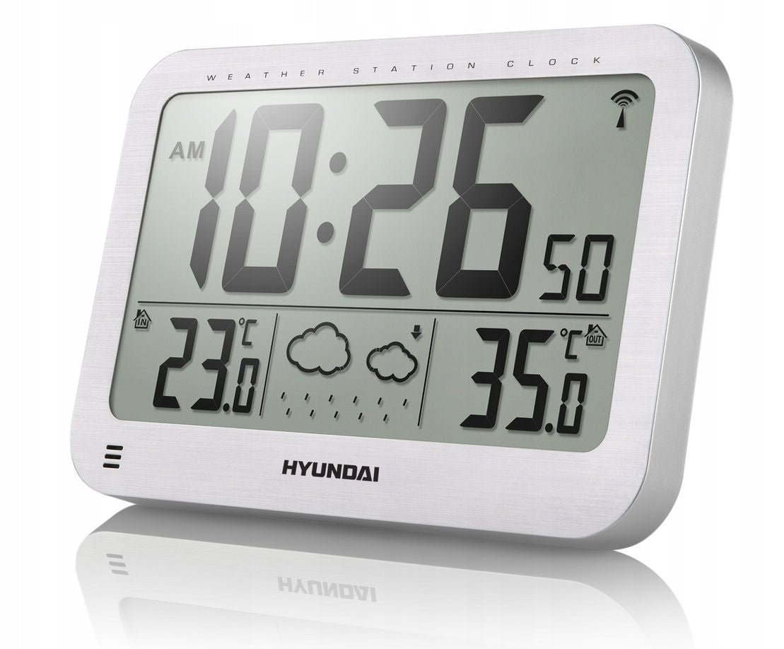 WEATHER STATION METEO HYUNDAI WS 2331 DCF Color silver