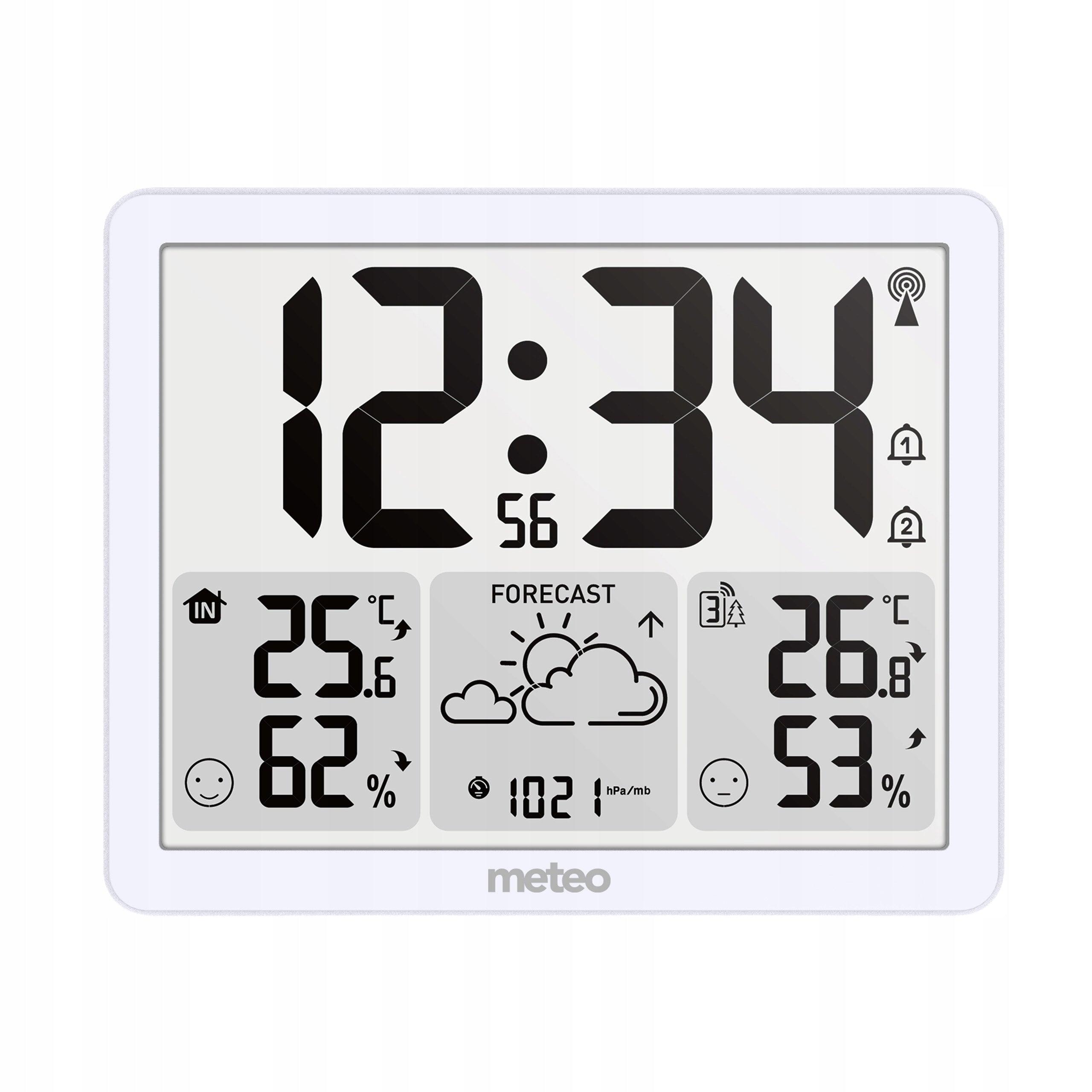 WEATHER STATION METEO SP209 WIRELESS SENSOR BAROMETER DCF THERMOMETER Manufacturer code 05SP209