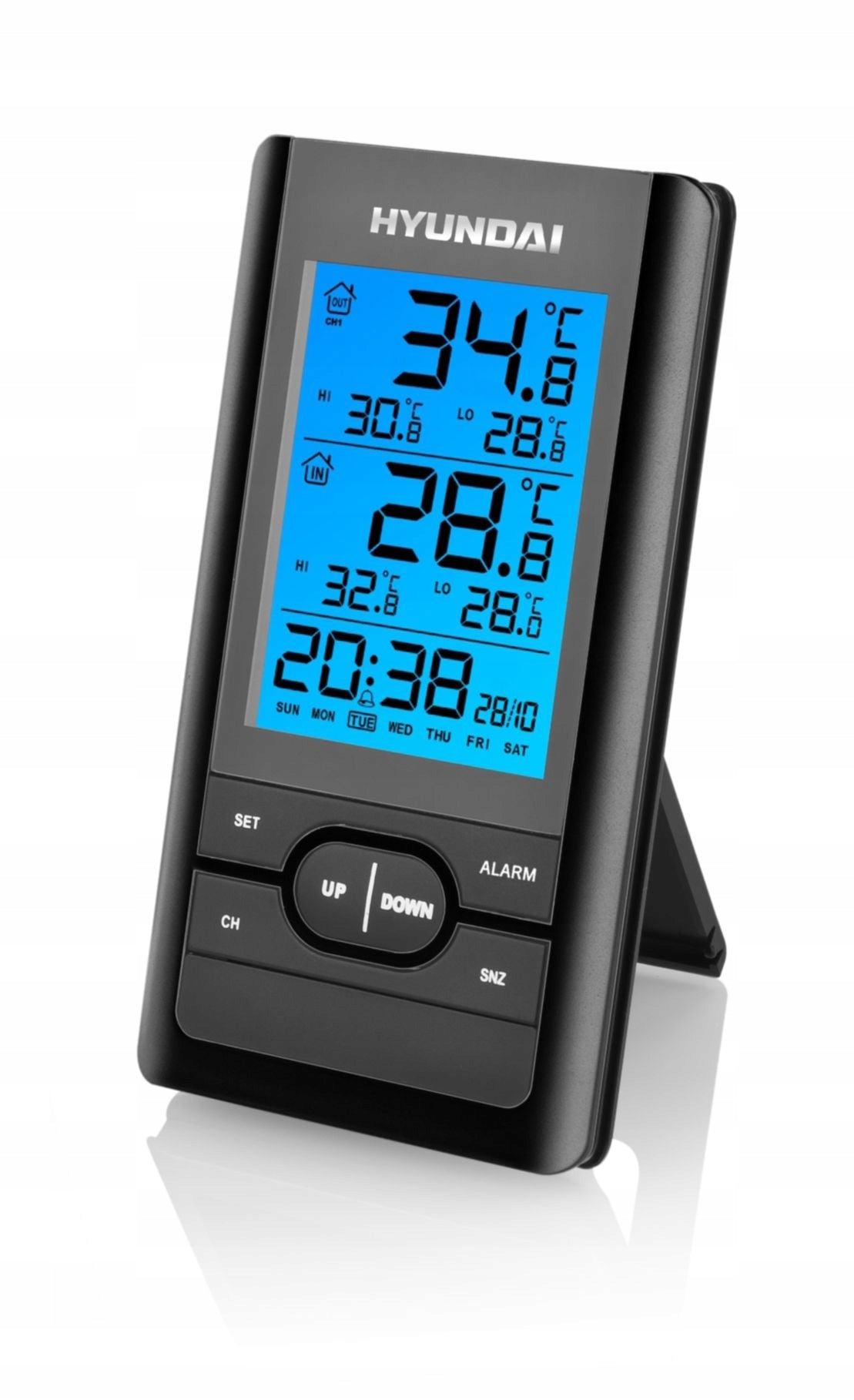 WEATHER STATION METEO WITH DCF HYUNDAI 1070 B Model HYU 1070 B