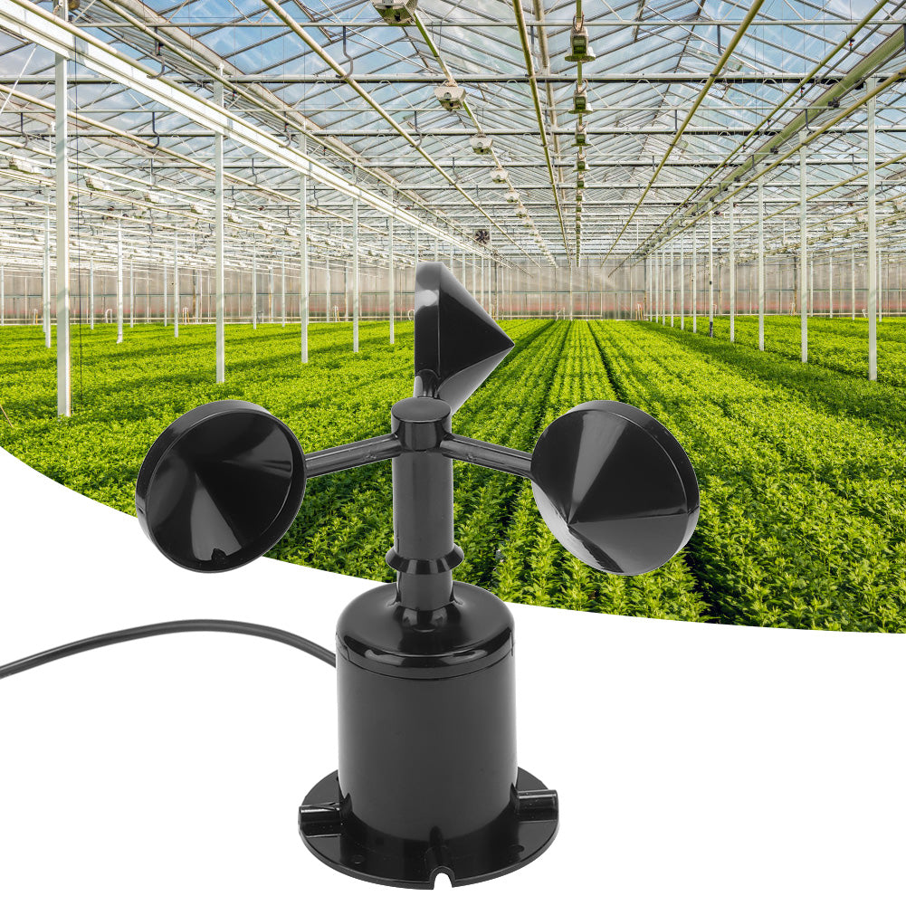 WEATHER STATION WIND SPEED SENSOR WIND METER 3 CUPS Model 1
