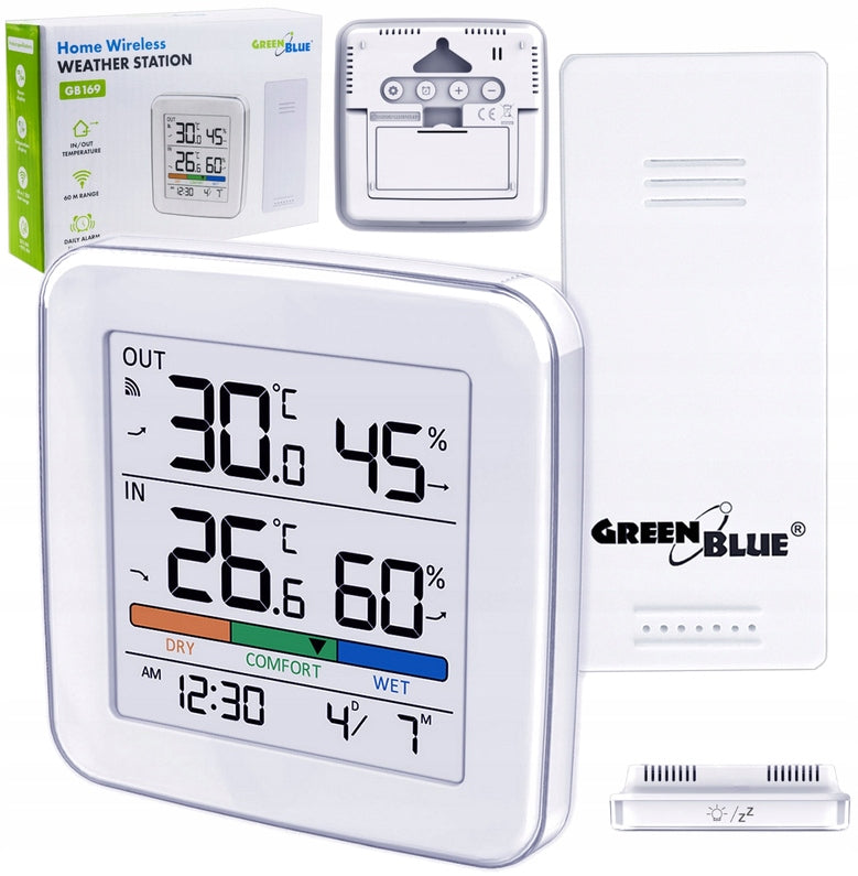 WEATHER STATION WIRELESS SCREEN HUMIDITY WIRELESS SENSOR