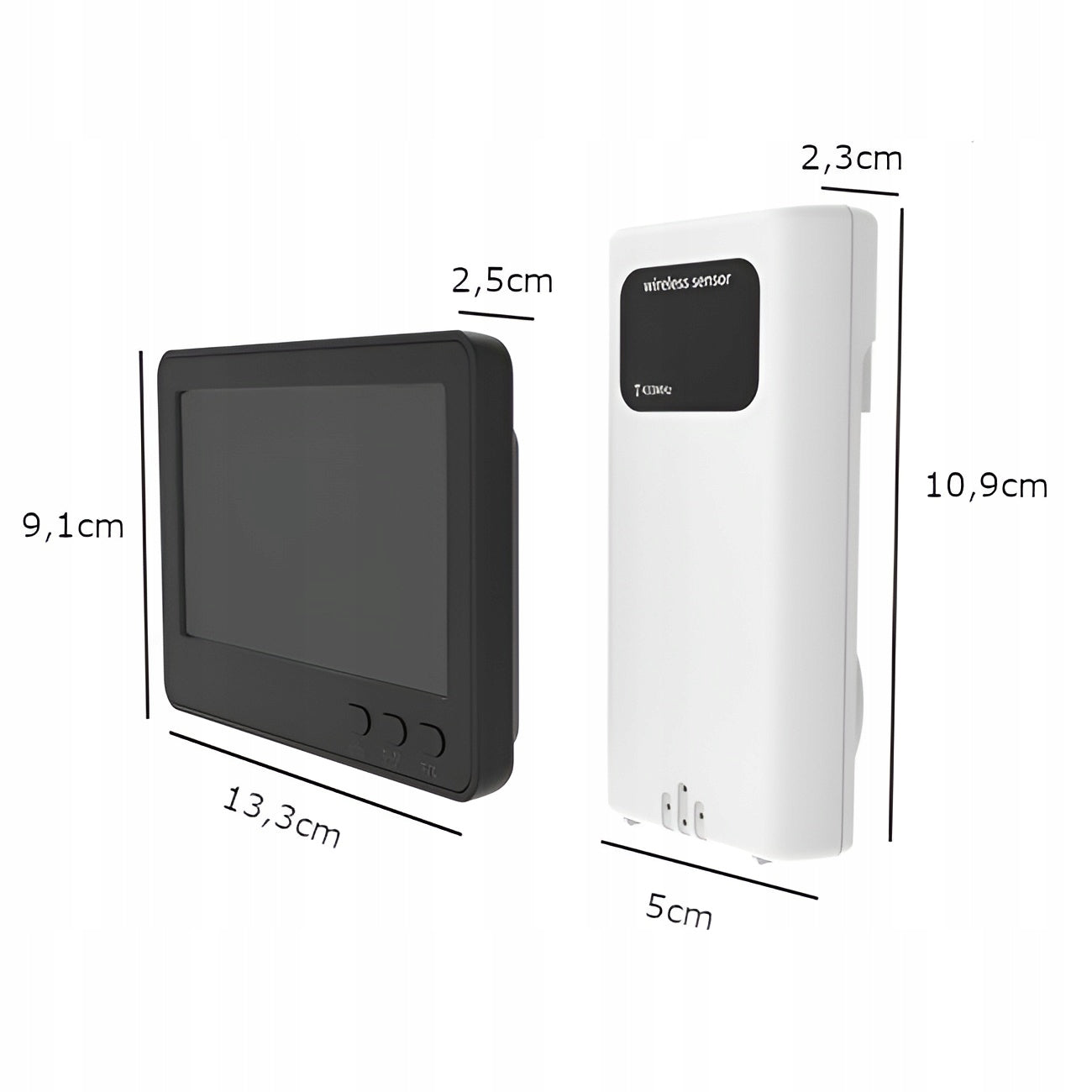 WEATHER STATION WIRELESS WITH PROBE THERMOMETER EXTERNAL BAROMETER HYGROMETER Packaging status original