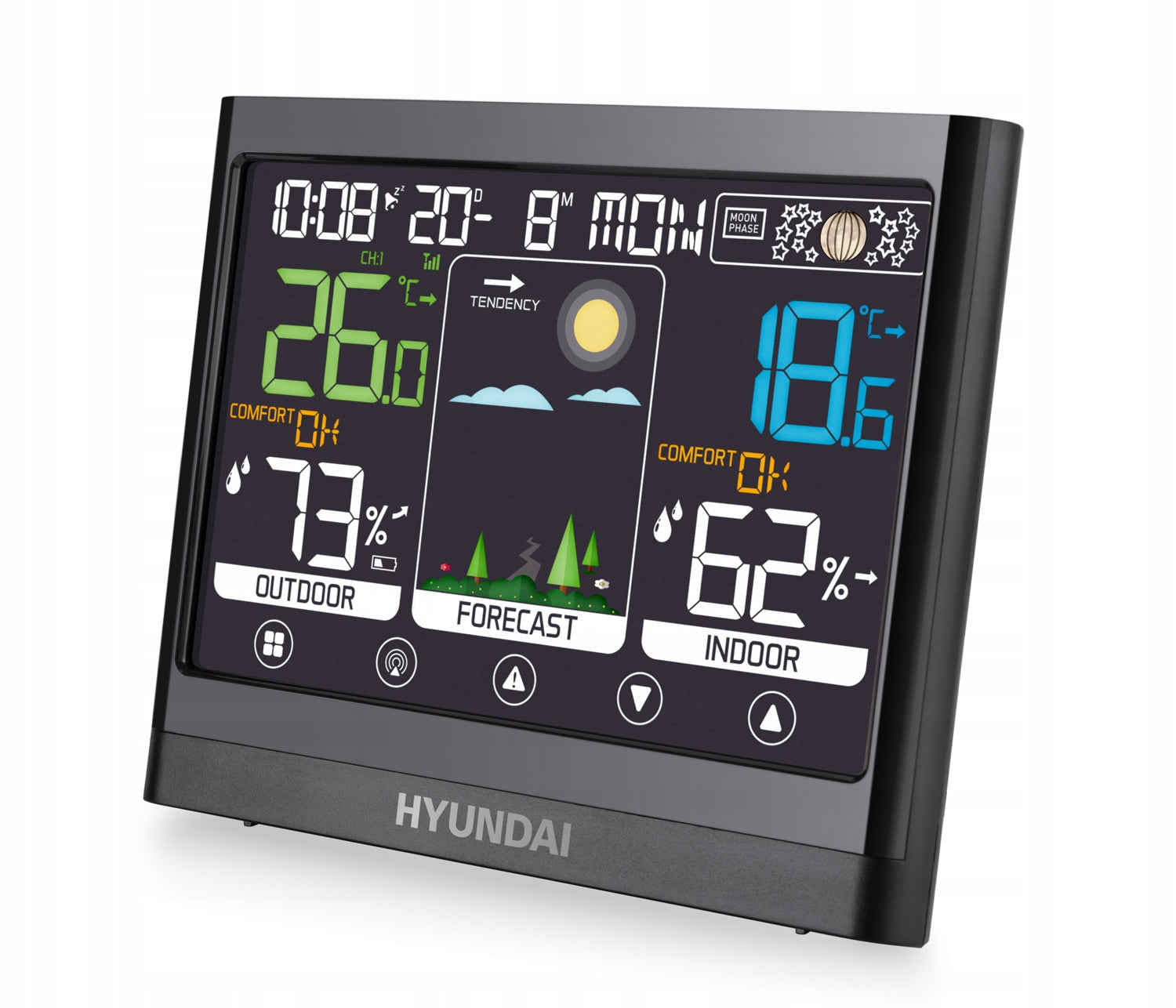 WEATHER STATION Wireless Weather Thermometer Hygrometer Weather Forecast Manufacturer code HY-WS2450
