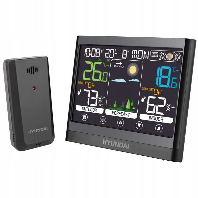 WEATHER STATION Wireless Weather Thermometer Hygrometer Weather Forecast