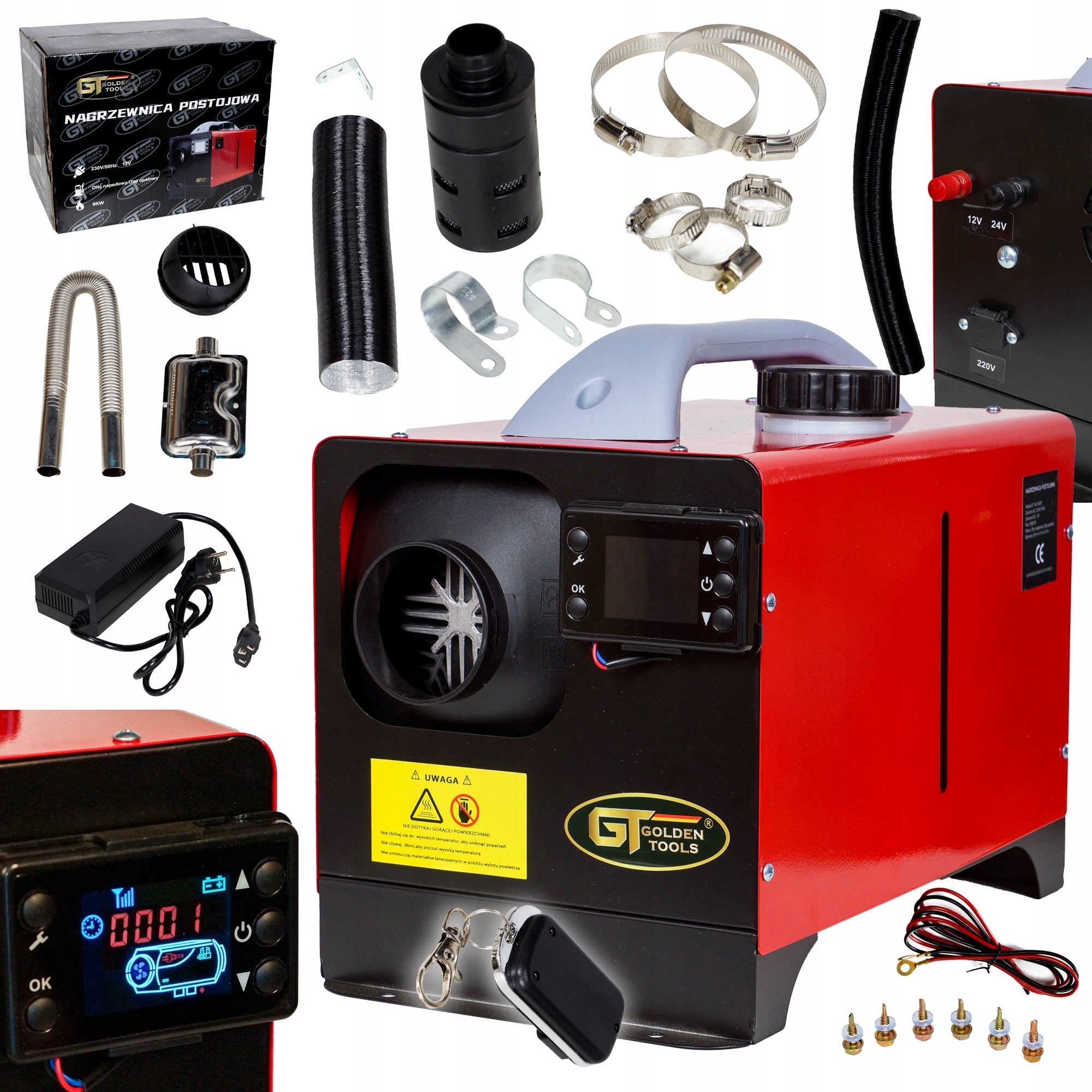 WEBASTO PARKING HEATER 12KW 12V/230v DIESEL