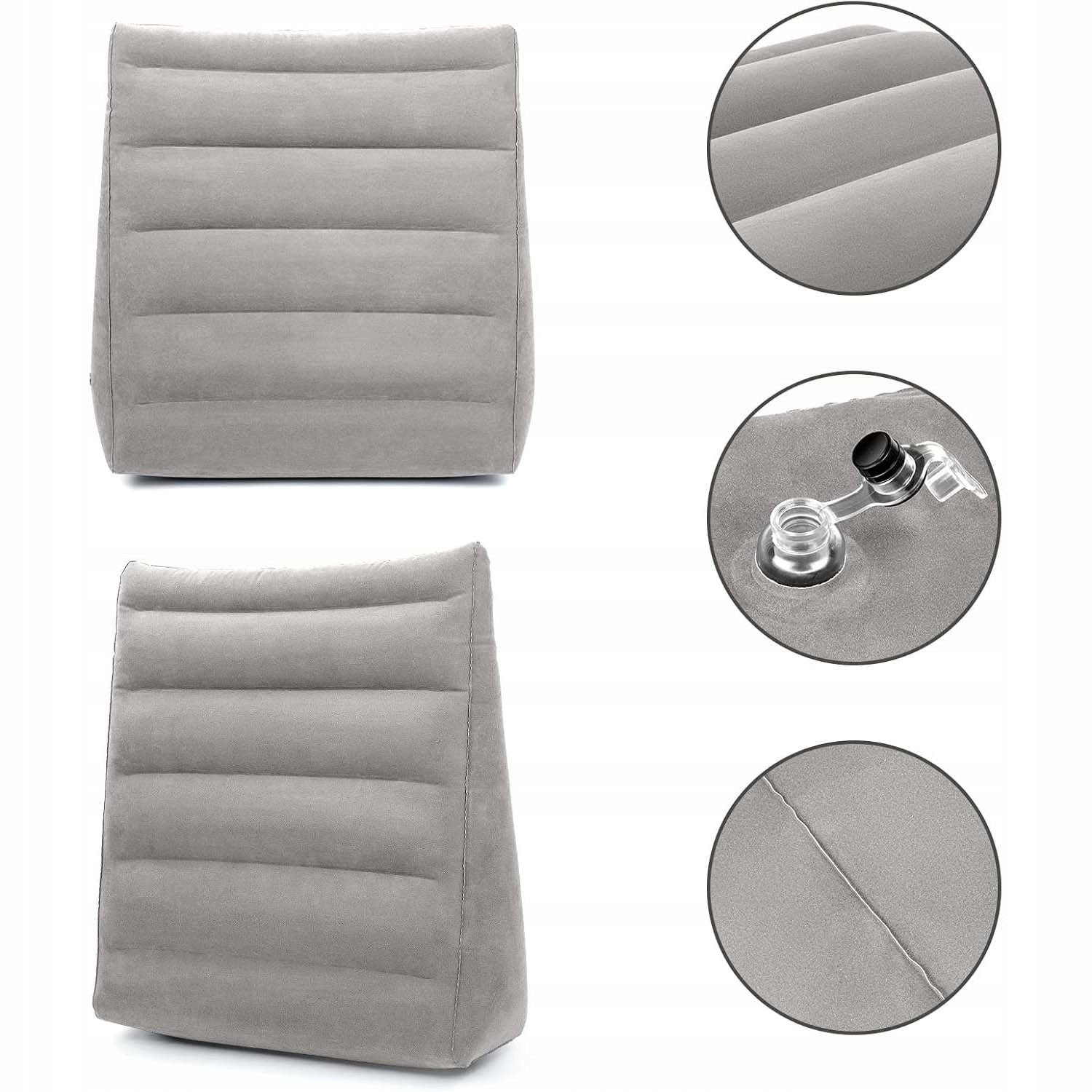 WEDGE PILLOW FOR BED AND SOFA, READING PILLOW, BACK PILLOW Product weight with unit packaging 0.41 kg