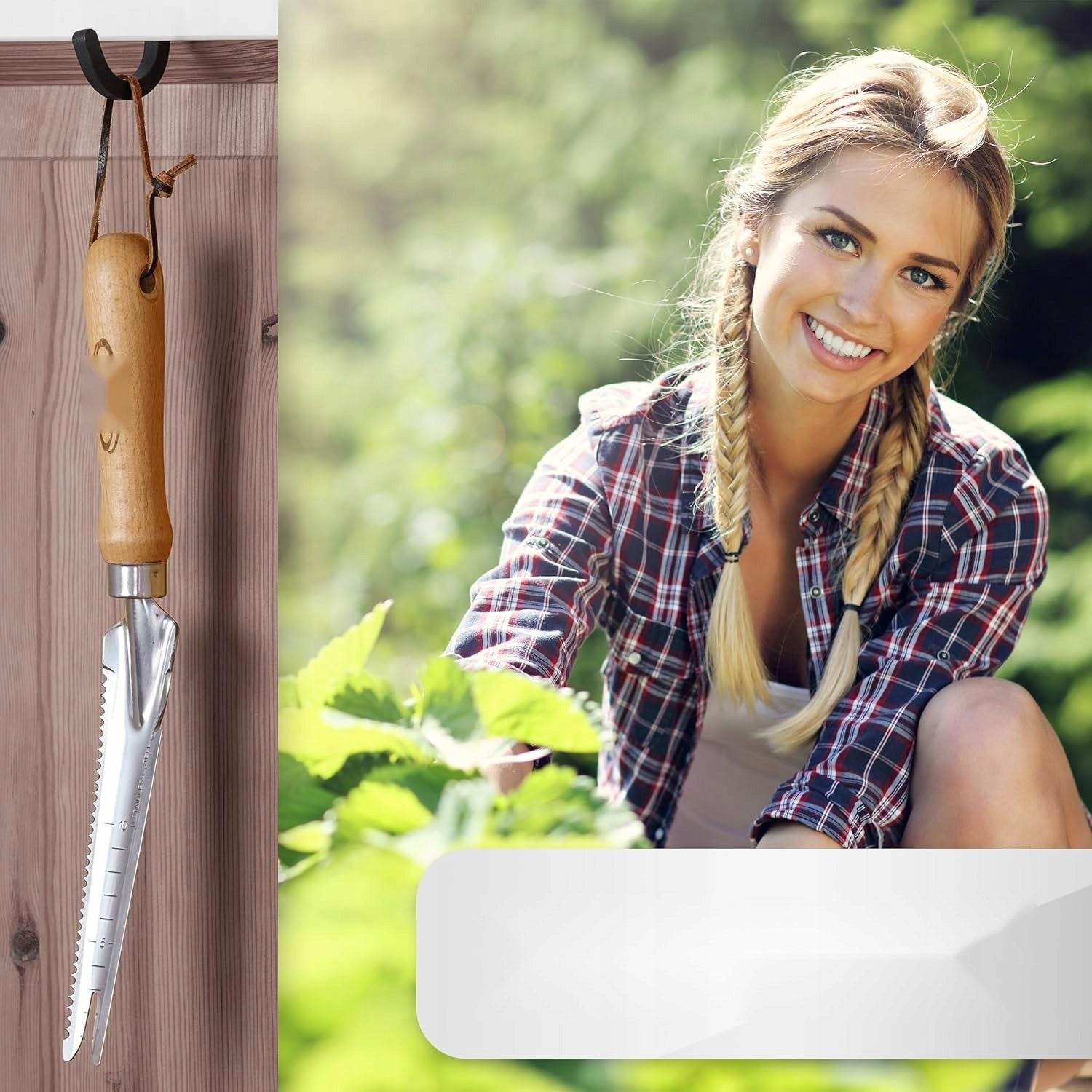 WEED CUTTER 31X4X33CM MANUAL WEEDER DIGGING WEEDING LOOSENING EAN (GTIN) 5908107837138