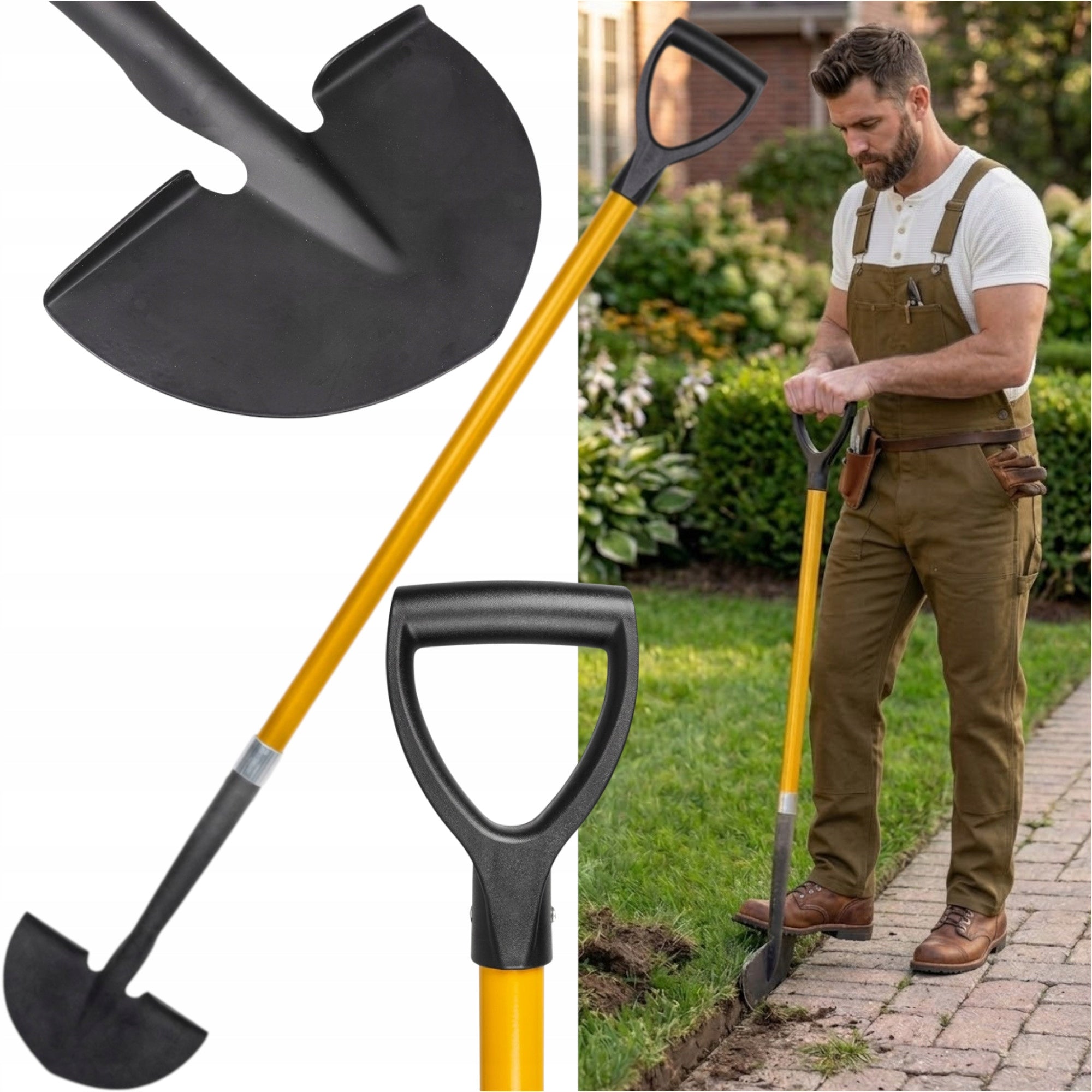 WEED CUTTER PROTRUDING TURF OVERLAPPING LAWN ON THE STREETS/WALKWAY