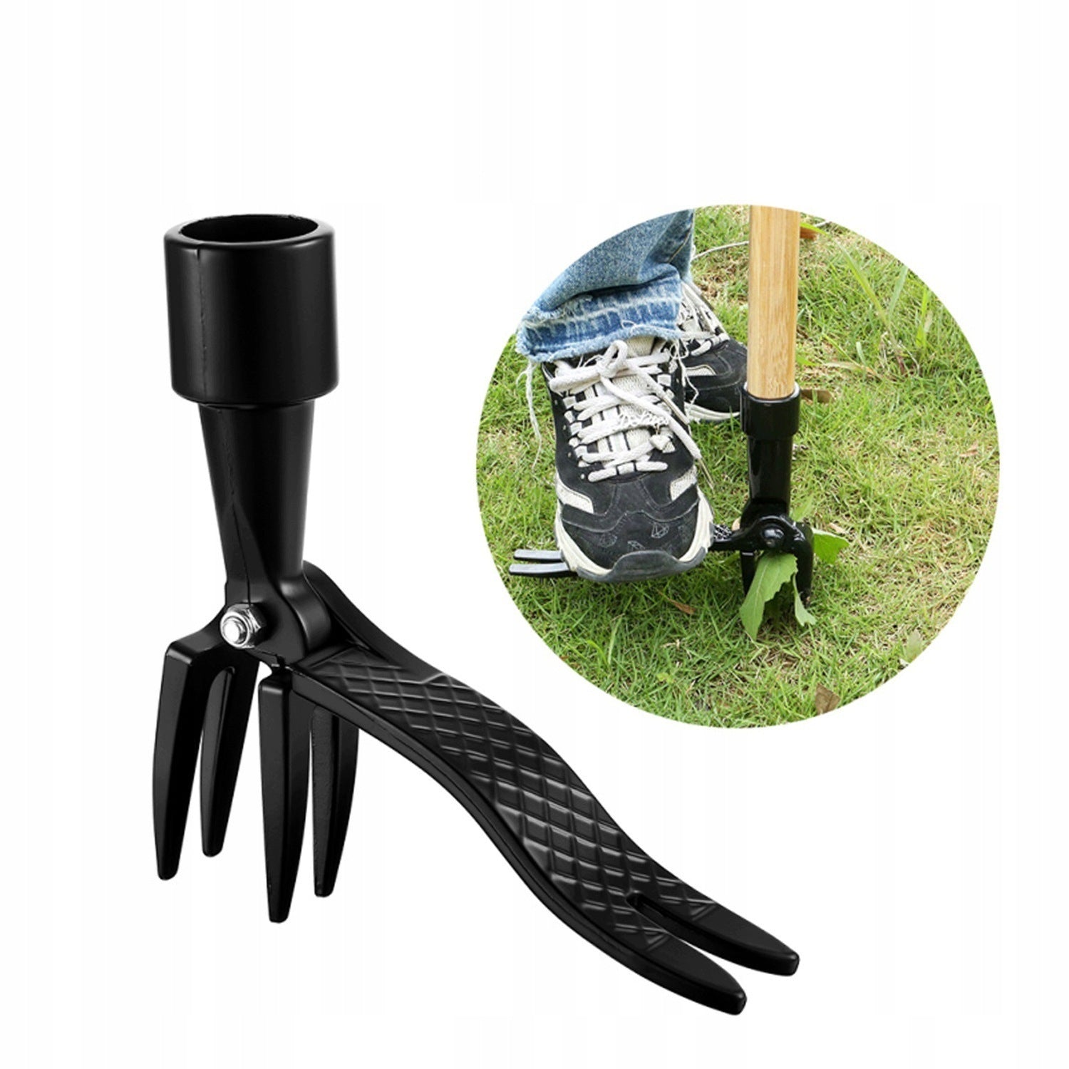 WEED DETECTOR HEAD 4 CLAWS MANUAL ROOT REMOVER