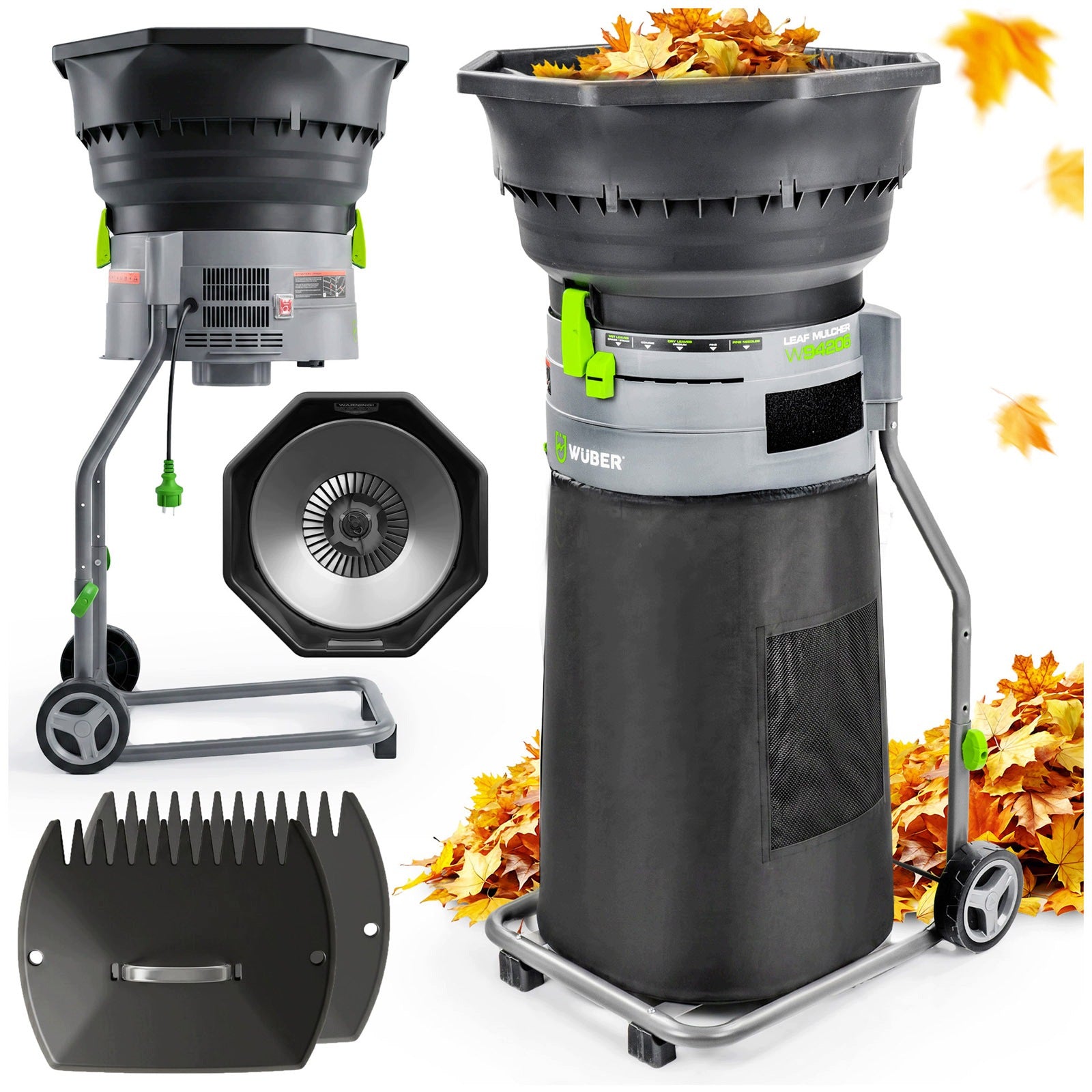 WEED GRASS LEAF SHREDDER MULCHER 16:1 ELECTRIC FISHING LINE STRONG