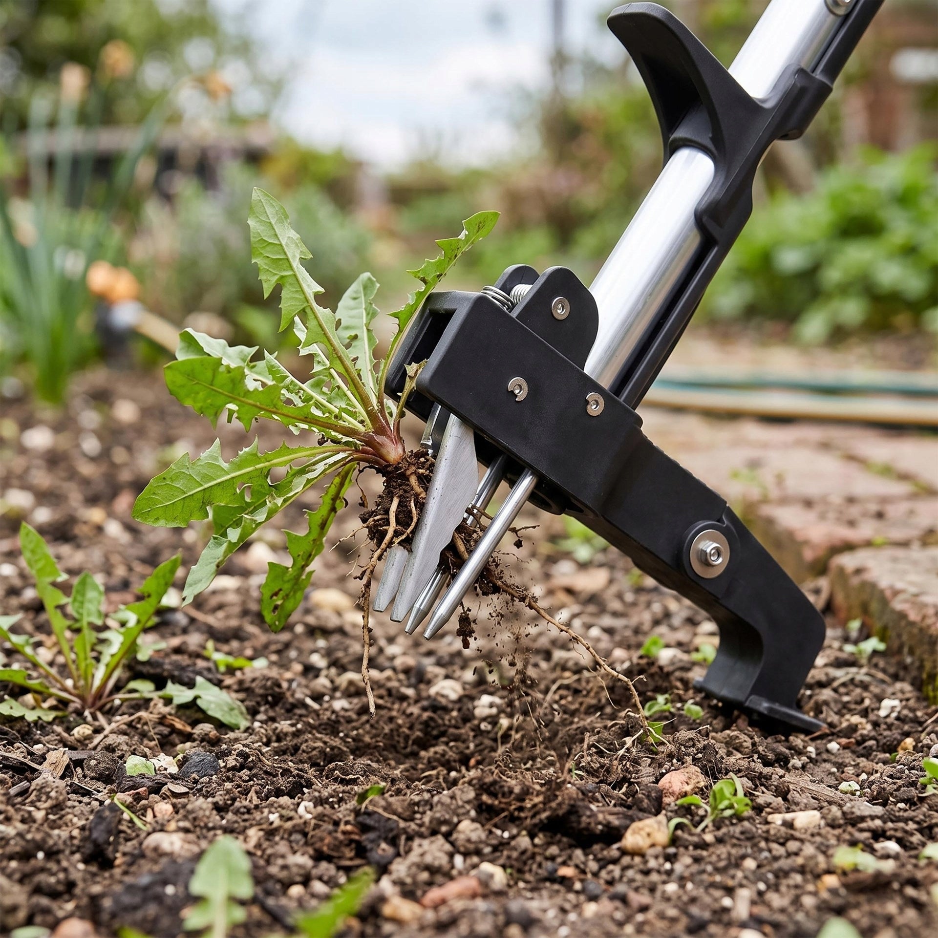 WEED PICKER REMOVAL Garden PULL-OUT WEEDING CUTTER Head material stainless steel