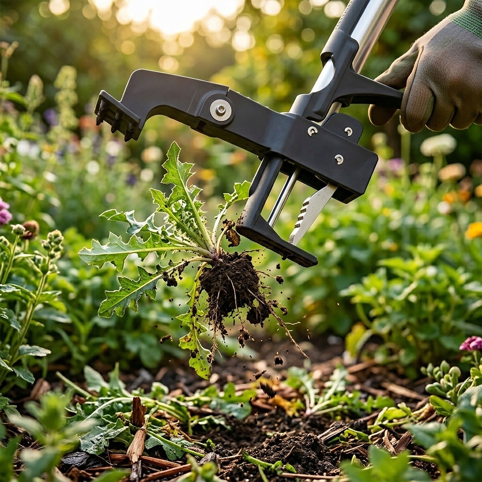WEED PICKER REMOVAL Garden PULL-OUT WEEDING CUTTER Packaging status original