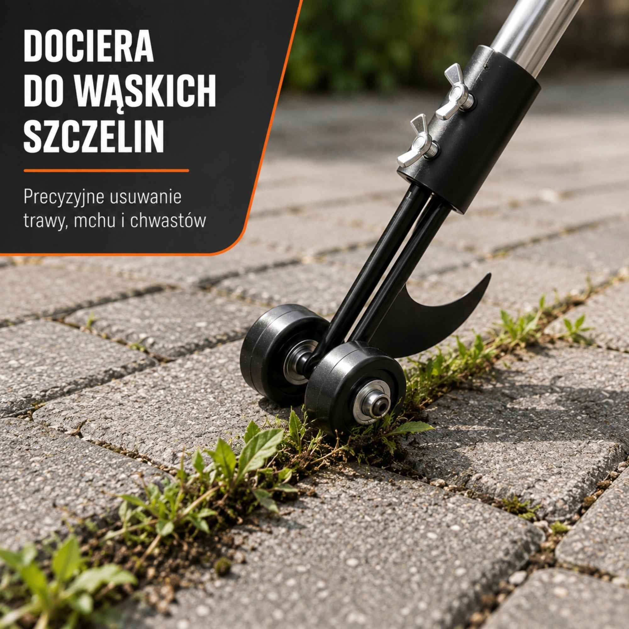 WEED PICKER WeEDING Tool Moss Hook Fug Paving Cube Manufacturer code Hak sierpowy do plewienia trawy i chwastów