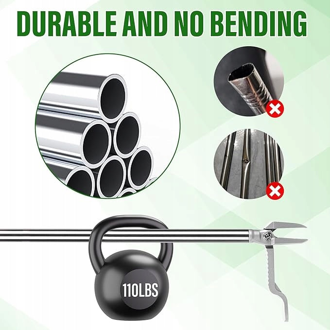WEED PULLER TELESCOPIC ADJUSTABLE GARDEN CUTTER METAL STRONG Brand no brand