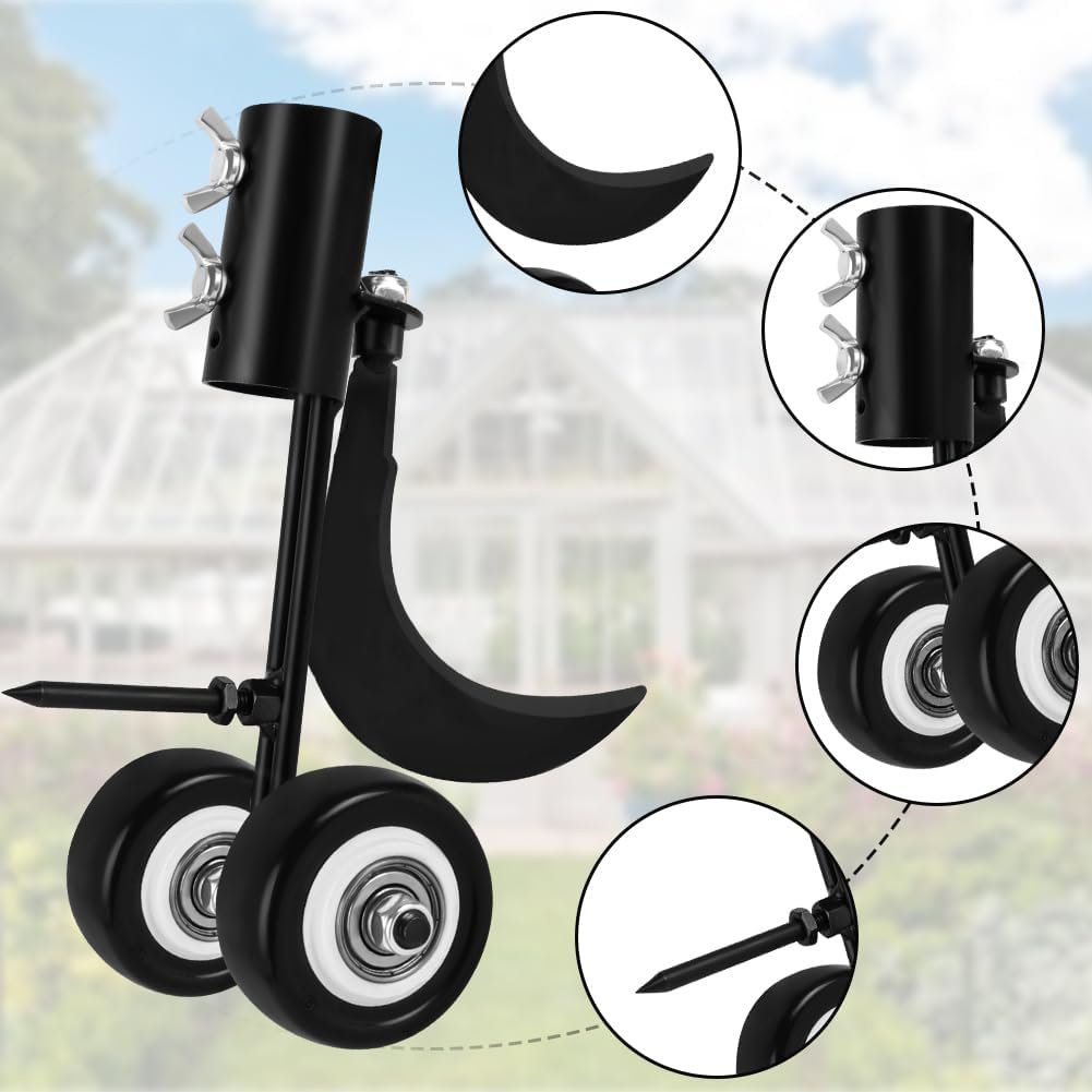 WEED REMOVAL CUTTER WEEDER WITH HOOK, GROUT SCRAPER WITH WHEELS Brand no brand