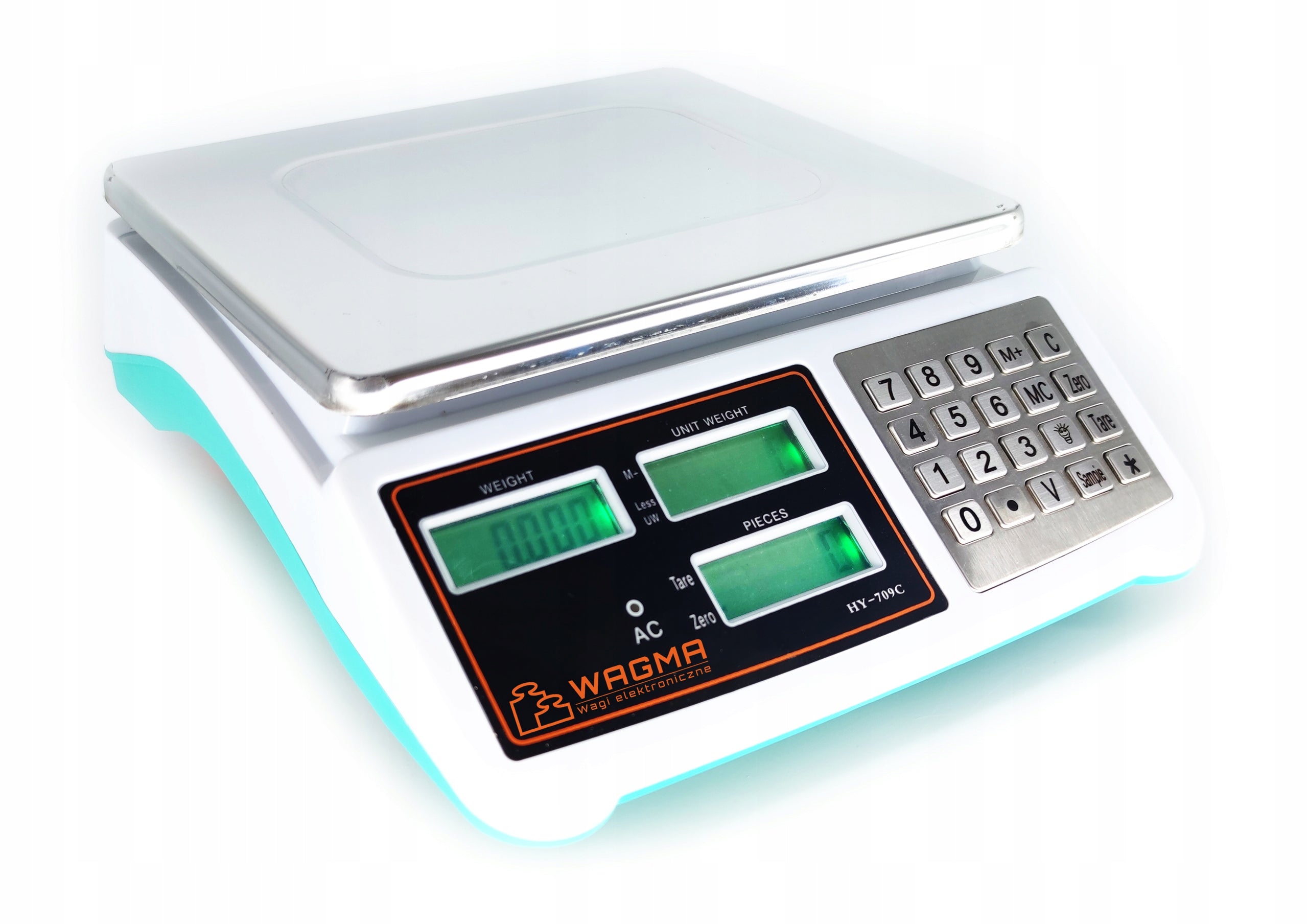 WEIGHT 40 kg / 1g COUNTING PIECES Electronic Warehouse Shop AKU 6V
