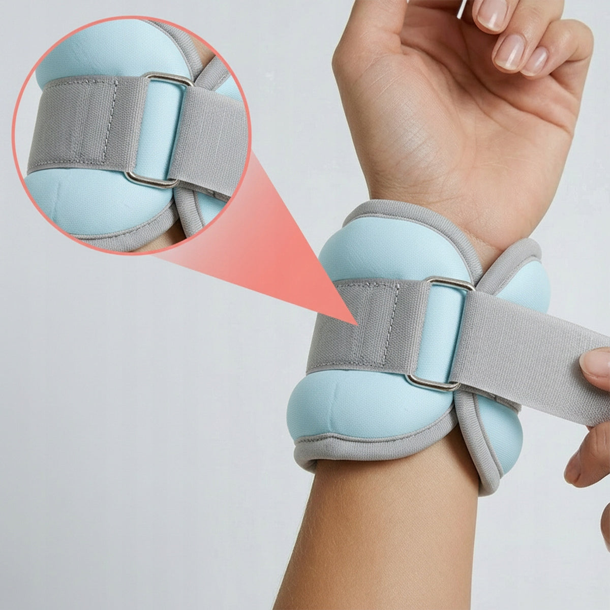 WEIGHT PLATES ANKLE WEIGHTS WRISTS ARMS LEGS 2x1KG WEIGHT FIT.ME Manufacturer code FM297