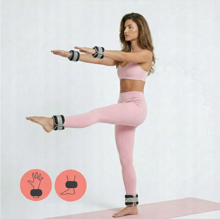 WEIGHT PLATES ANKLE WEIGHTS WRISTS HANDS LEGS 2x0,5KG WEIGHT FIT.ME Manufacturer code FM383