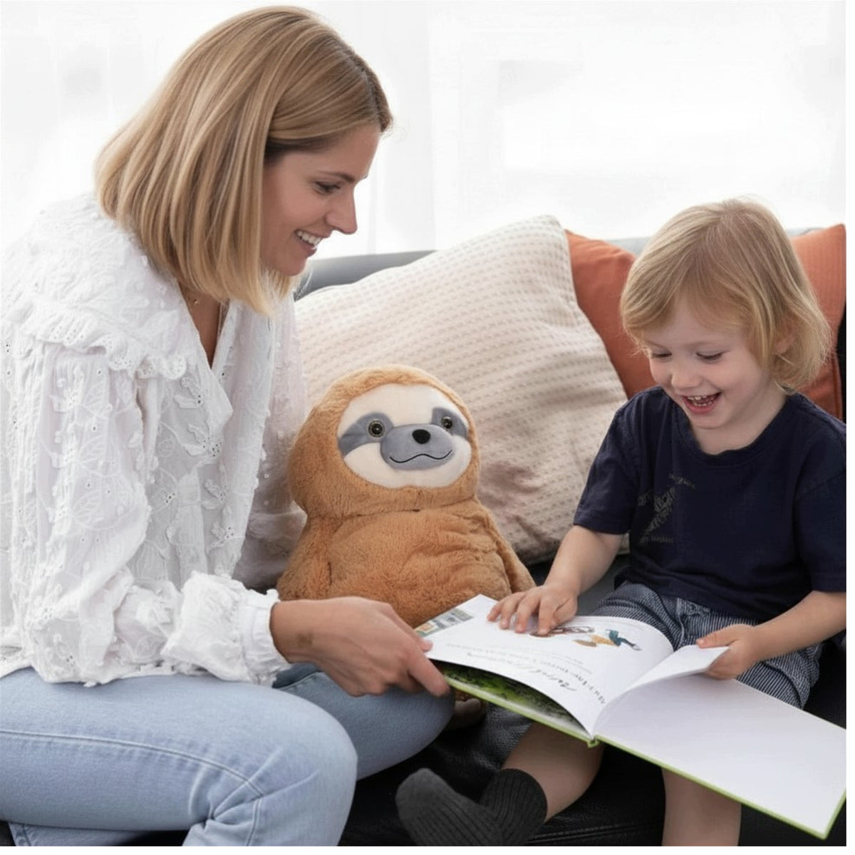 WEIGHTED PLUSH SLOTH PLUSH TOY SENSORY THERAPEUTIC TOY Packaging status original
