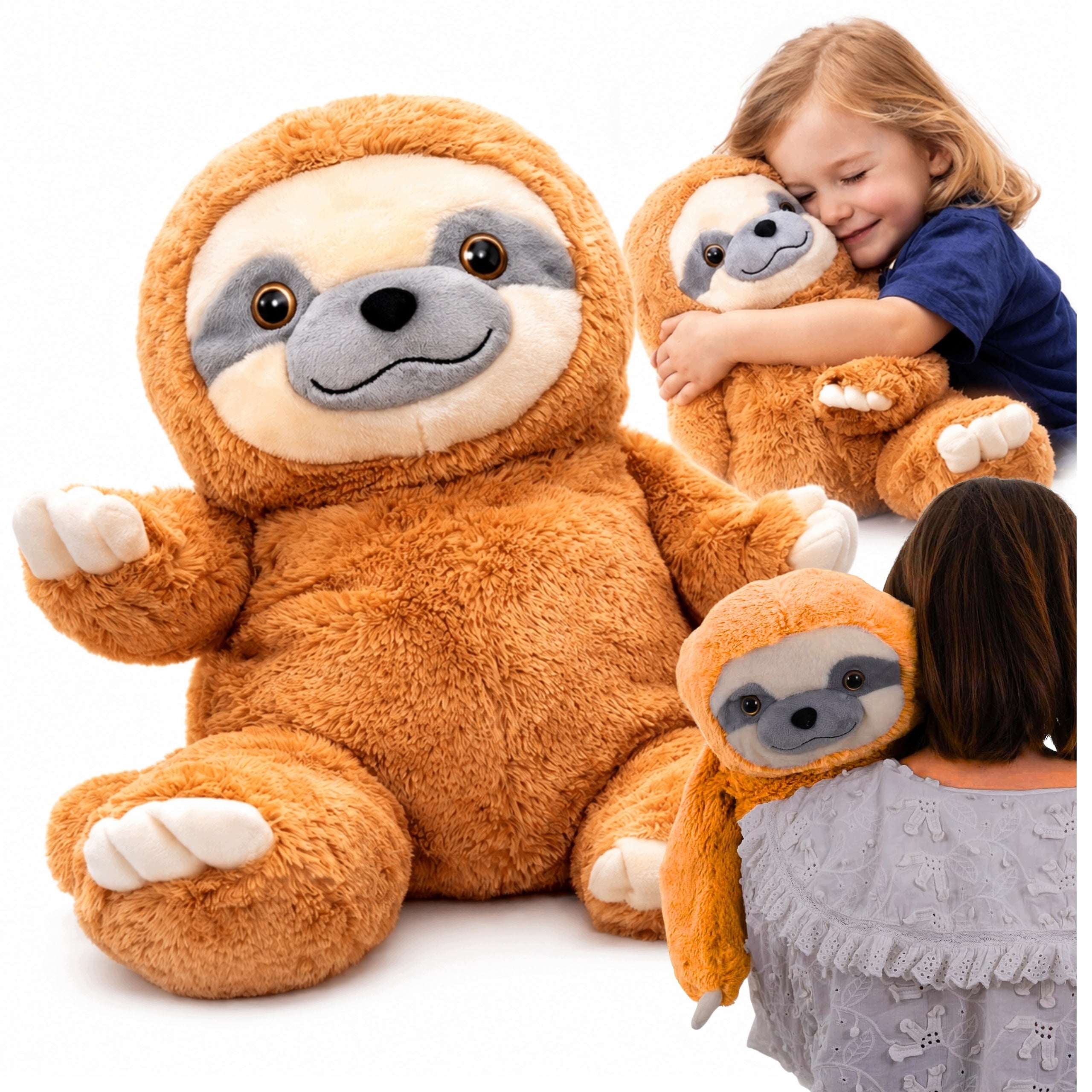 WEIGHTED PLUSH SLOTH PLUSH TOY SENSORY THERAPEUTIC TOY