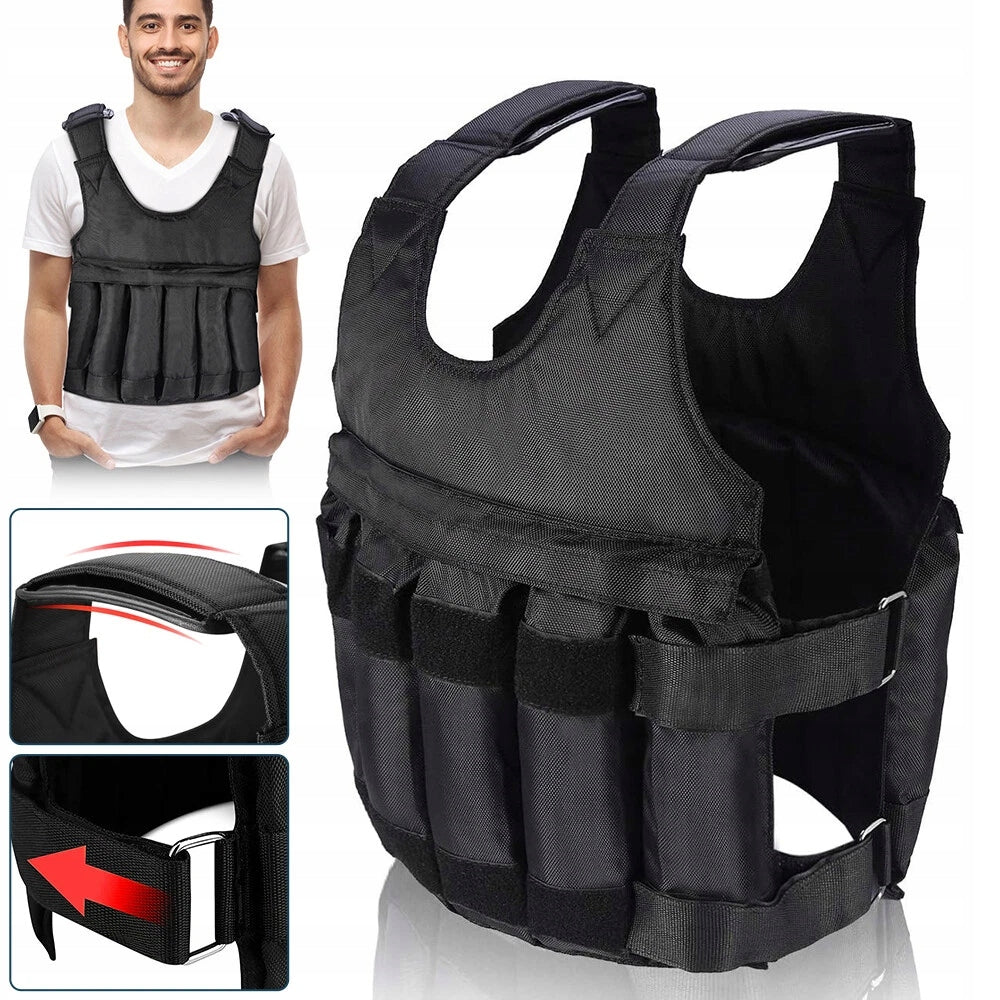 WEIGHTED TRAINING VEST FOR EXERCISES WITH A LOAD OF 50 kg LARGE Brand no brand