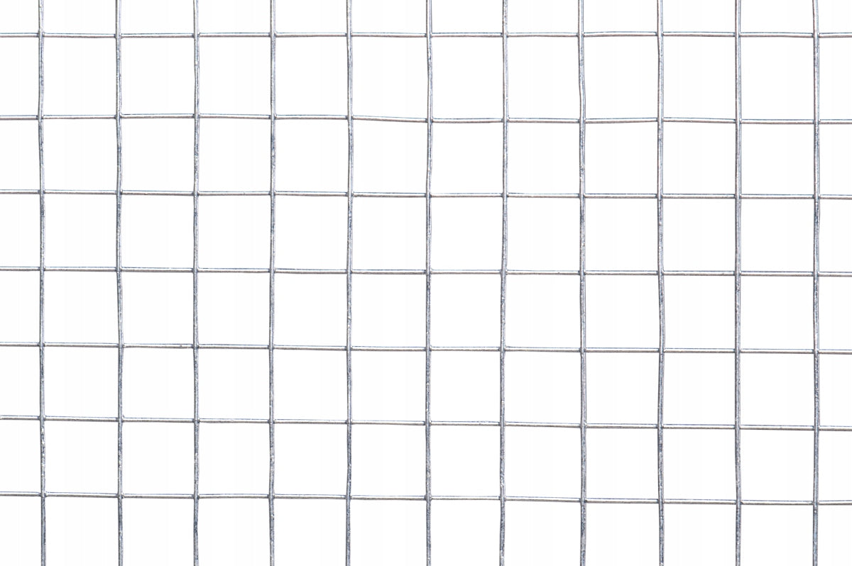 WELDED BREEDING NET 25 MB GALVANIZED STEEL 13X13 MM ROLL Length 25 m
