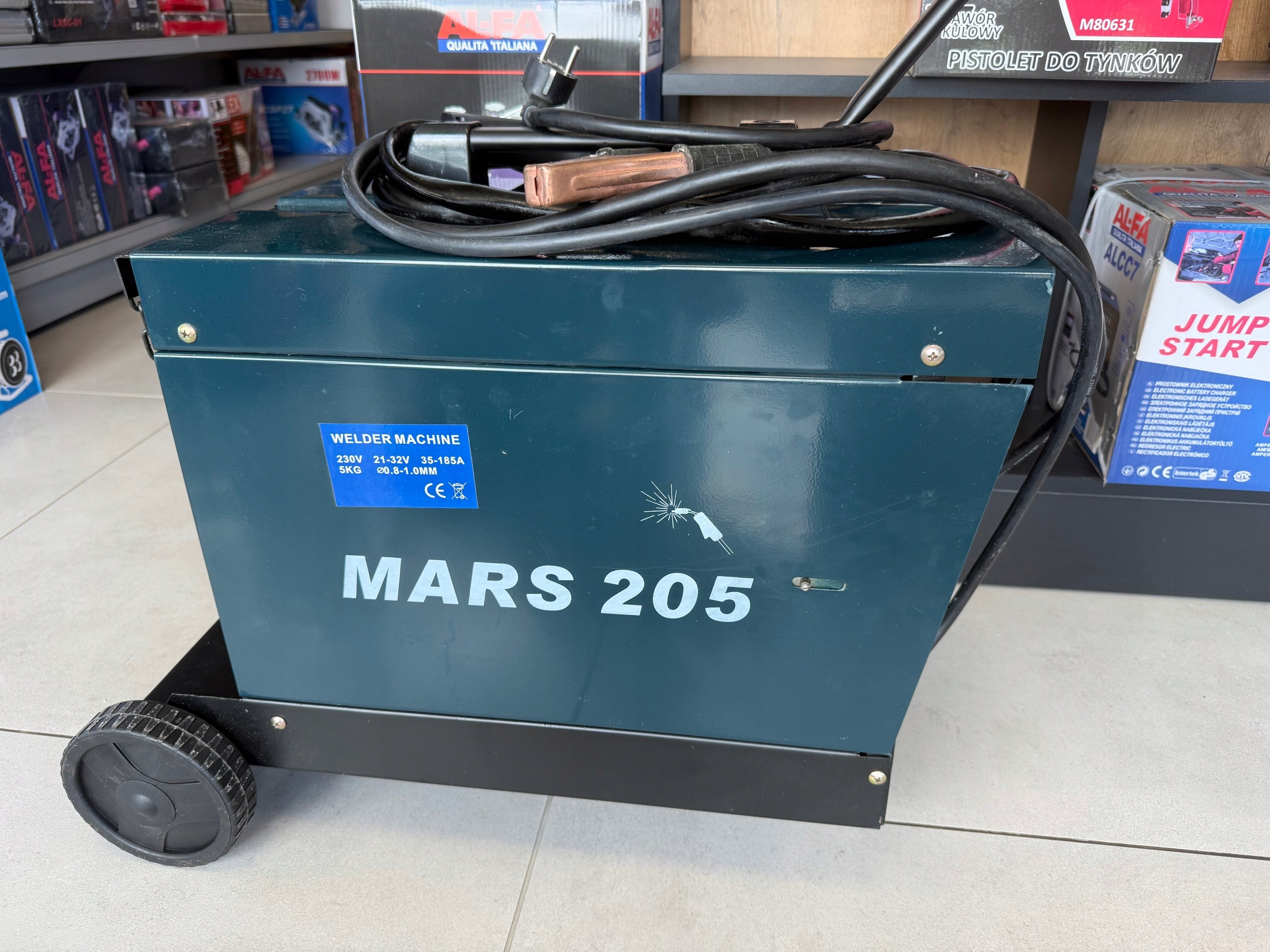 WELDER MARS 160 MIG/MAG Welder MIGOMAT MARS160 Manufacturer code MARS 160 MIG/MAG