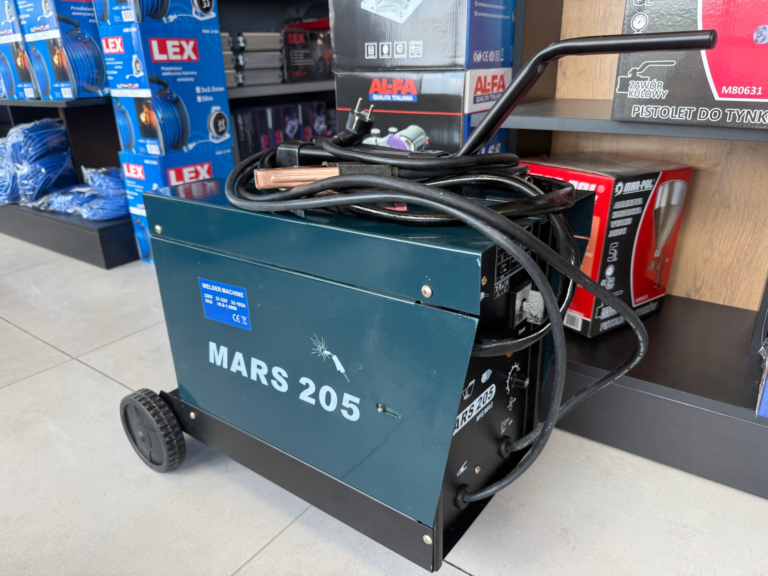 WELDER MARS 160 MIG/MAG Welder MIGOMAT MARS160