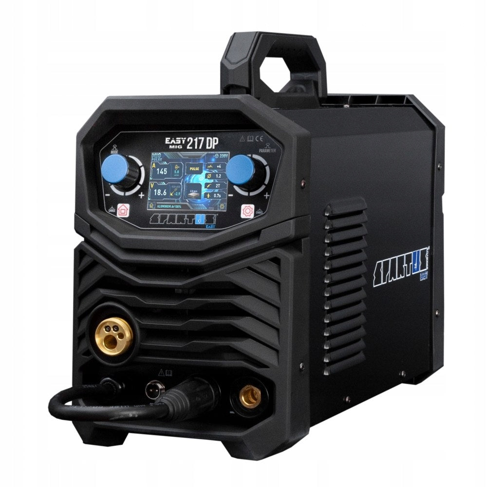 WELDER MIGOMAT Semi-automatic EasyMIG 217 DUAL PULSE SPARTUS 200A ALUMINIUM Manufacturer code EASYMIG227DP-PAK-15-3