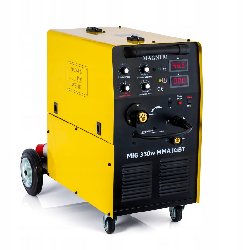 WELDER MIGOMAT mig mag 330a semi-automatic welding machine MAGNUM 330w igbt Manufacturer code U MI 330 WIGB