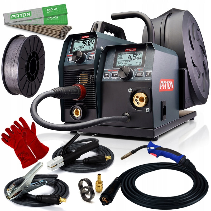 WELDER Migomat PATON ProMIG 200A Gas Free Welding FLUX Self-shielding