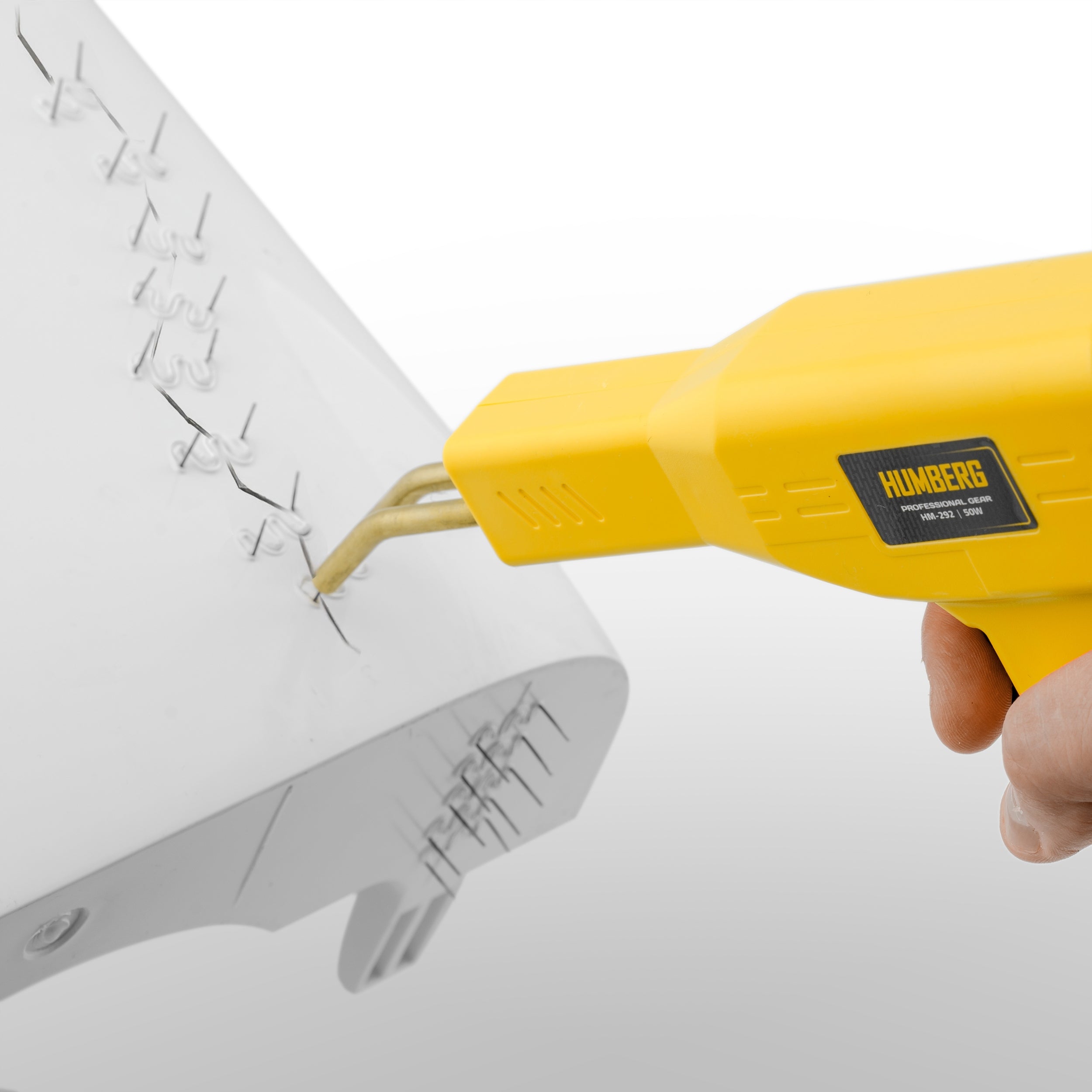 WELDER PLASTIC WELDING MACHINE PLASTIC SOLDERING IRON STAPLE SET 200PCS Brand HUMBERG