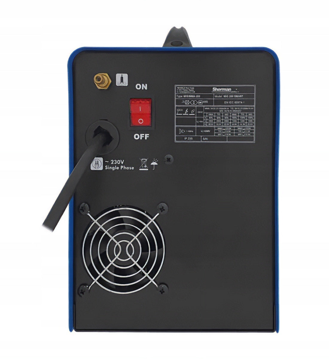 WELDER SHERMAN SMART MIG 200A Synergy MAG MMA TIG 230V INVERTER Supply voltage (V) 230