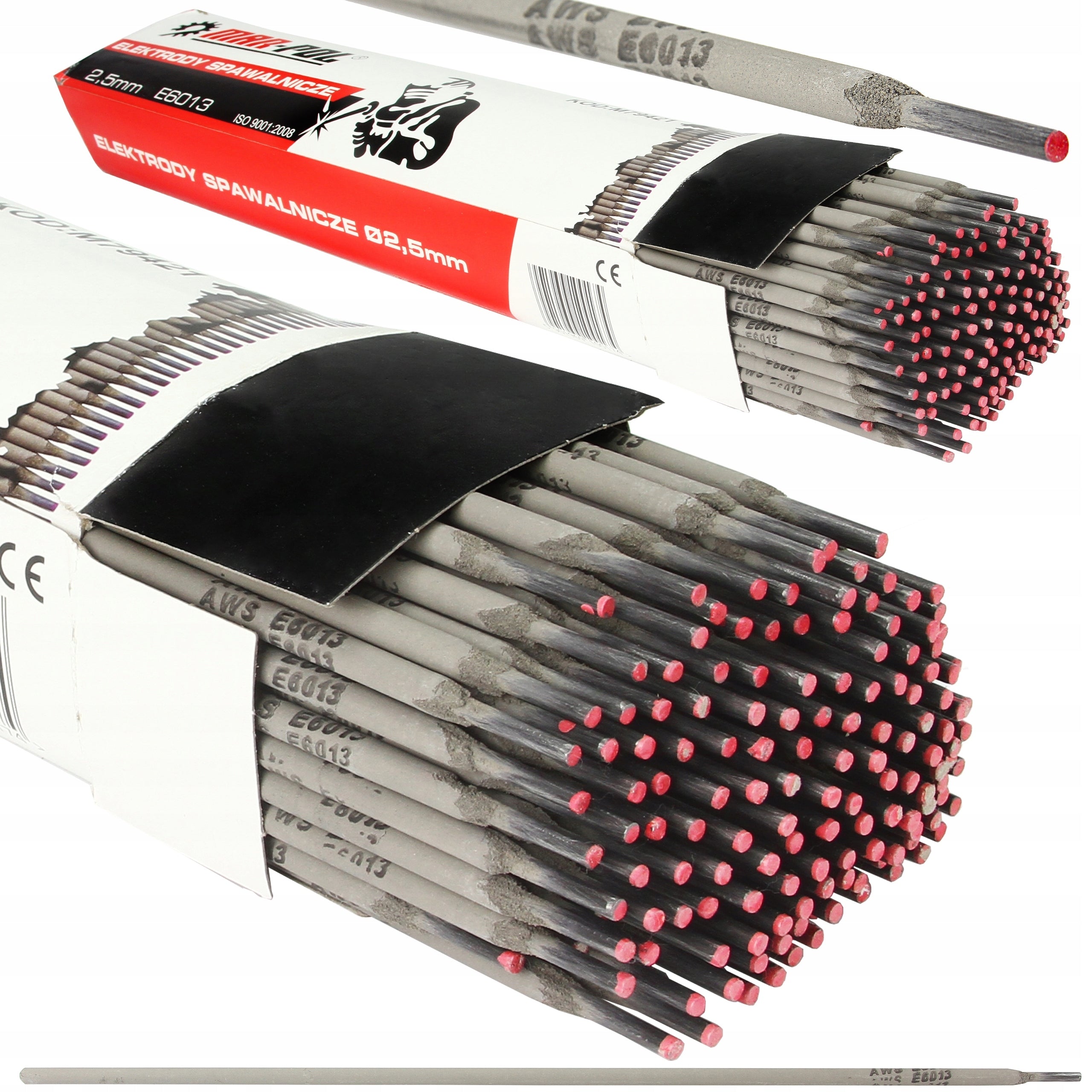 WELDING ELECTRODES 2,5*300mm 2,5kg PINK RUTILE