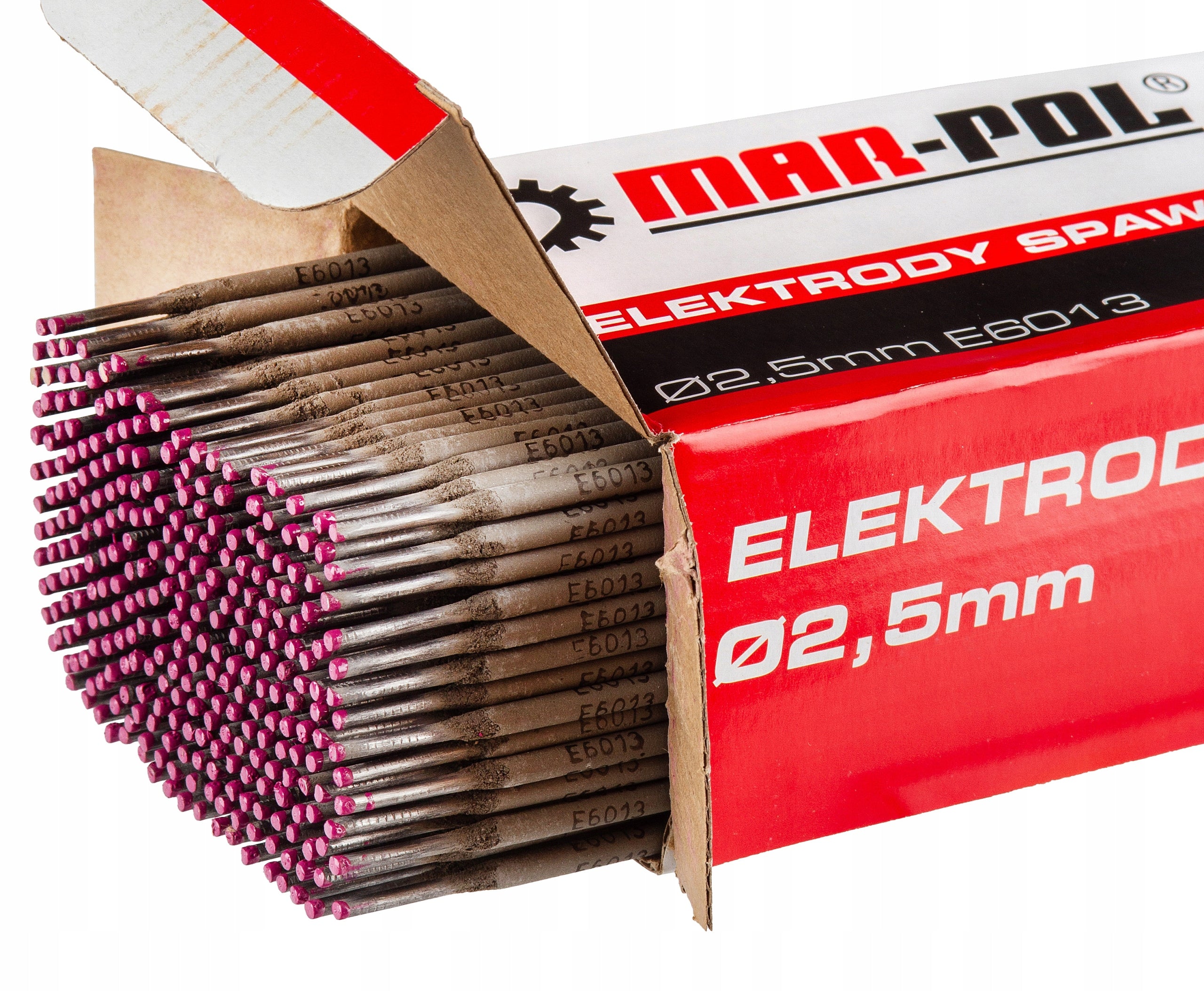WELDING ELECTRODES 2,5mm 300mm ELECTRODE 5kg RUTILE ELECTRODES MAR-POL Manufacturer code M79419