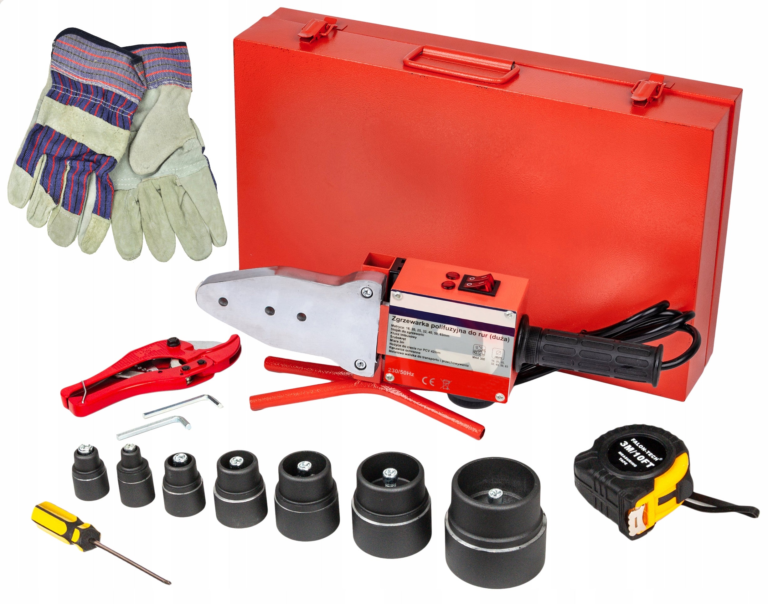 WELDING MACHINE FOR WELDING PIPES PP 2700W