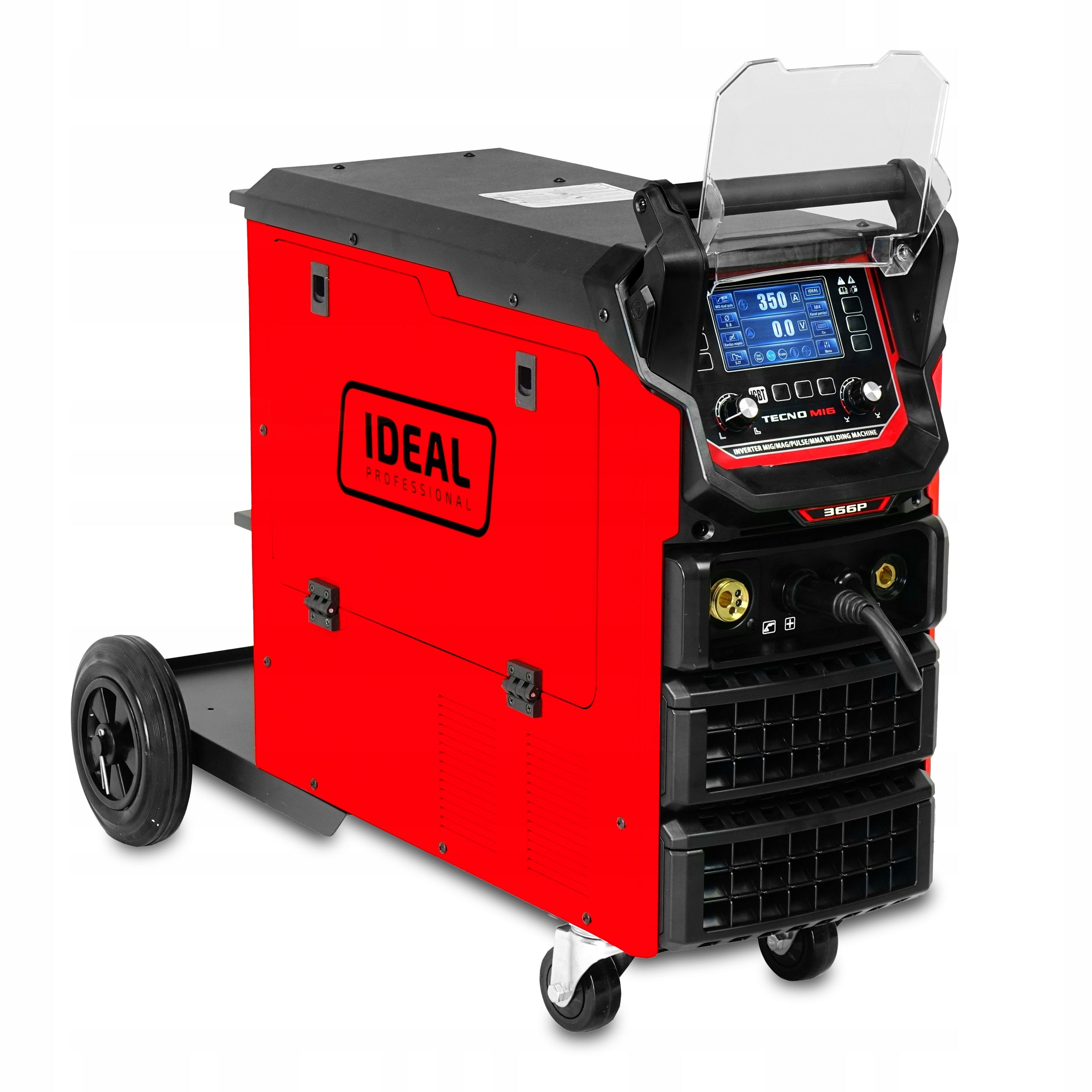 WELDING MACHINE IDEAL TECNO MIG 366 PULSE SYNERGIC LCD 400V 350A MMA SOLDERING EAN (GTIN) 5903991109361
