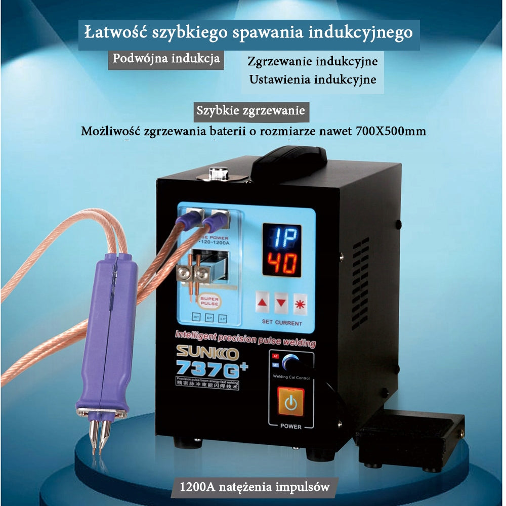 WELDING MACHINE IMPULSE POINT WELDING MACHINE SUNKKO 737G+ TECHREBAL Manufacturer code 3A48-172B0