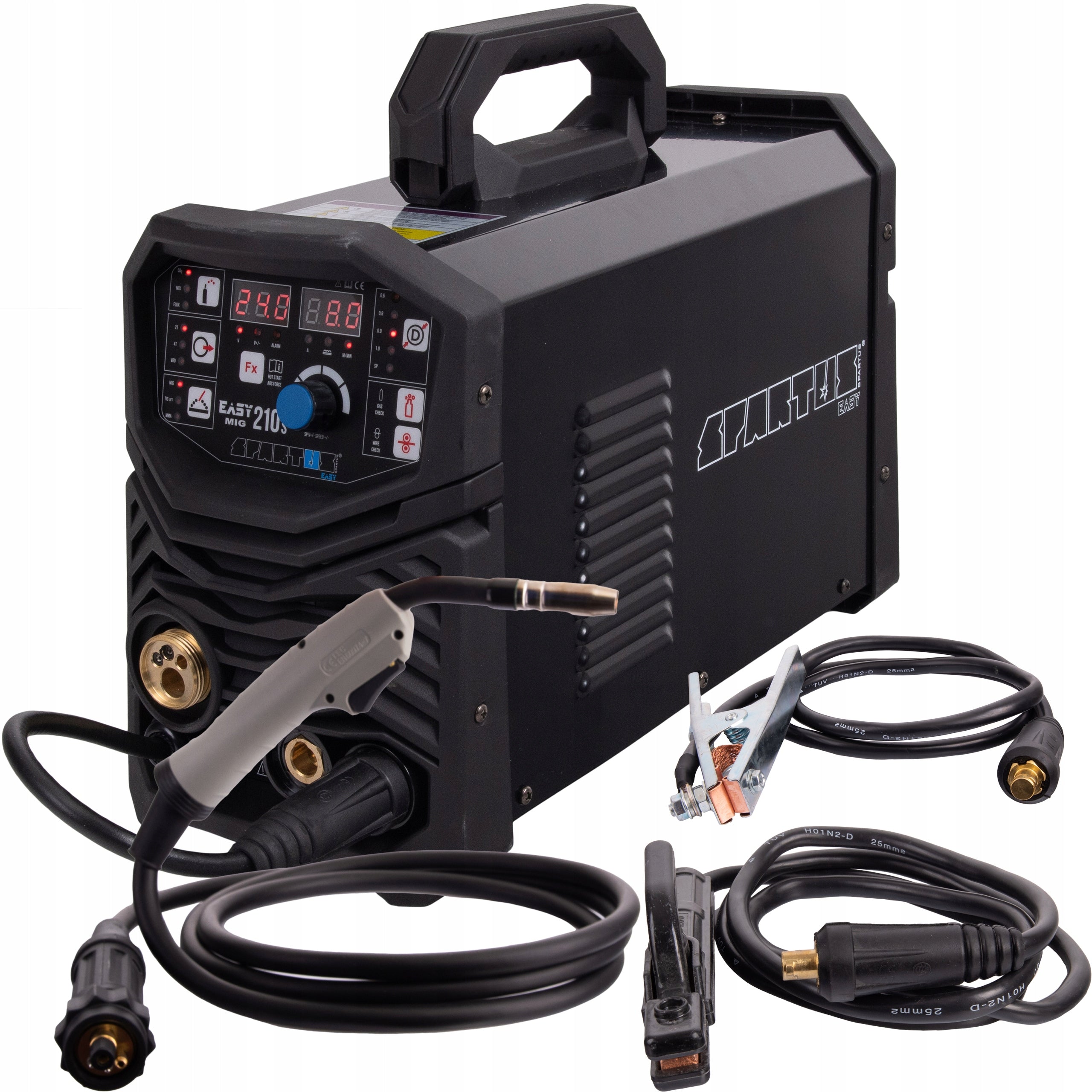WELDING MACHINE MIG MAG SPARTUS EASYMIG 210S 200A MMA TIG LIFT