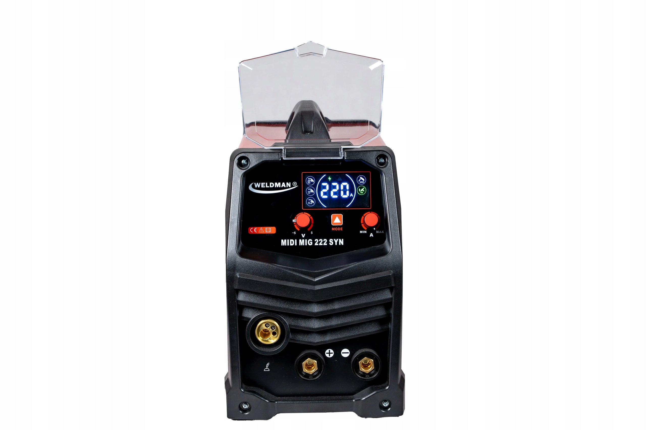 WELDING MACHINE MIGOMAT MMA TIG WELDMAN MIDI MIG 222 SYNERGY 220A WELDMAN Manufacturer code 103 109 MAPR2-15-N