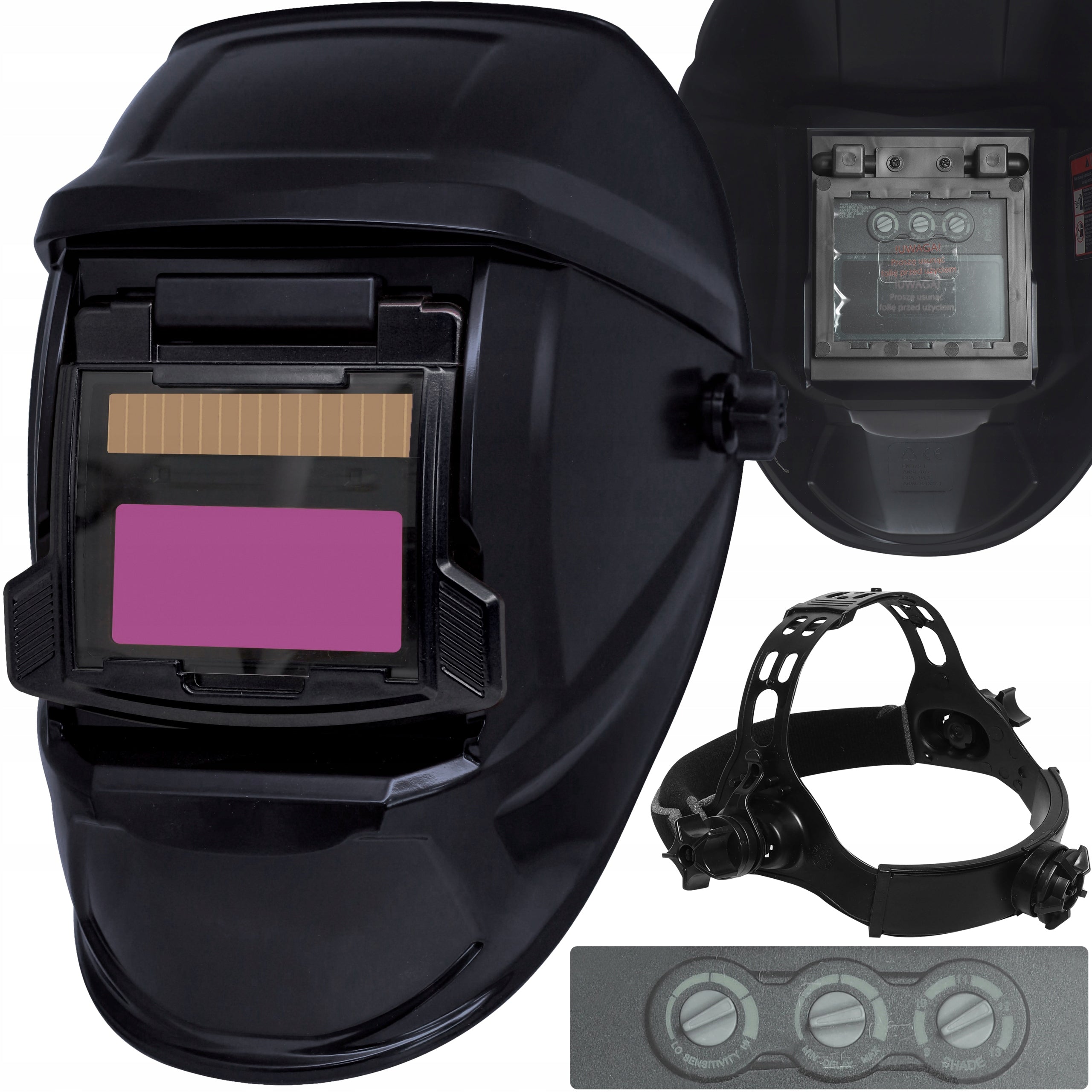WELDING MASK WELDING VISOR ADJUSTABLE SELF-TINTING