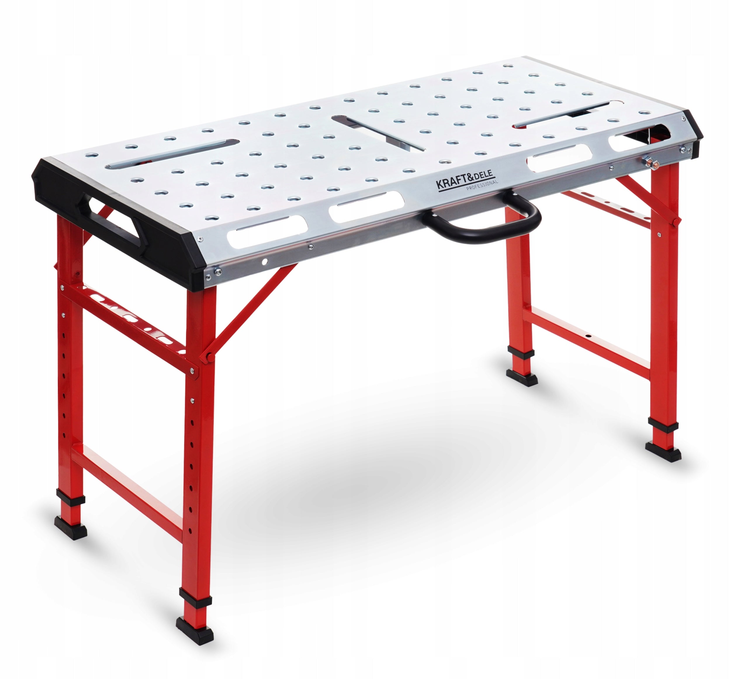 WELDING TABLE 450kg FOLDING ADJUSTABLE WORKING PORTABLE METAL Packaging status original