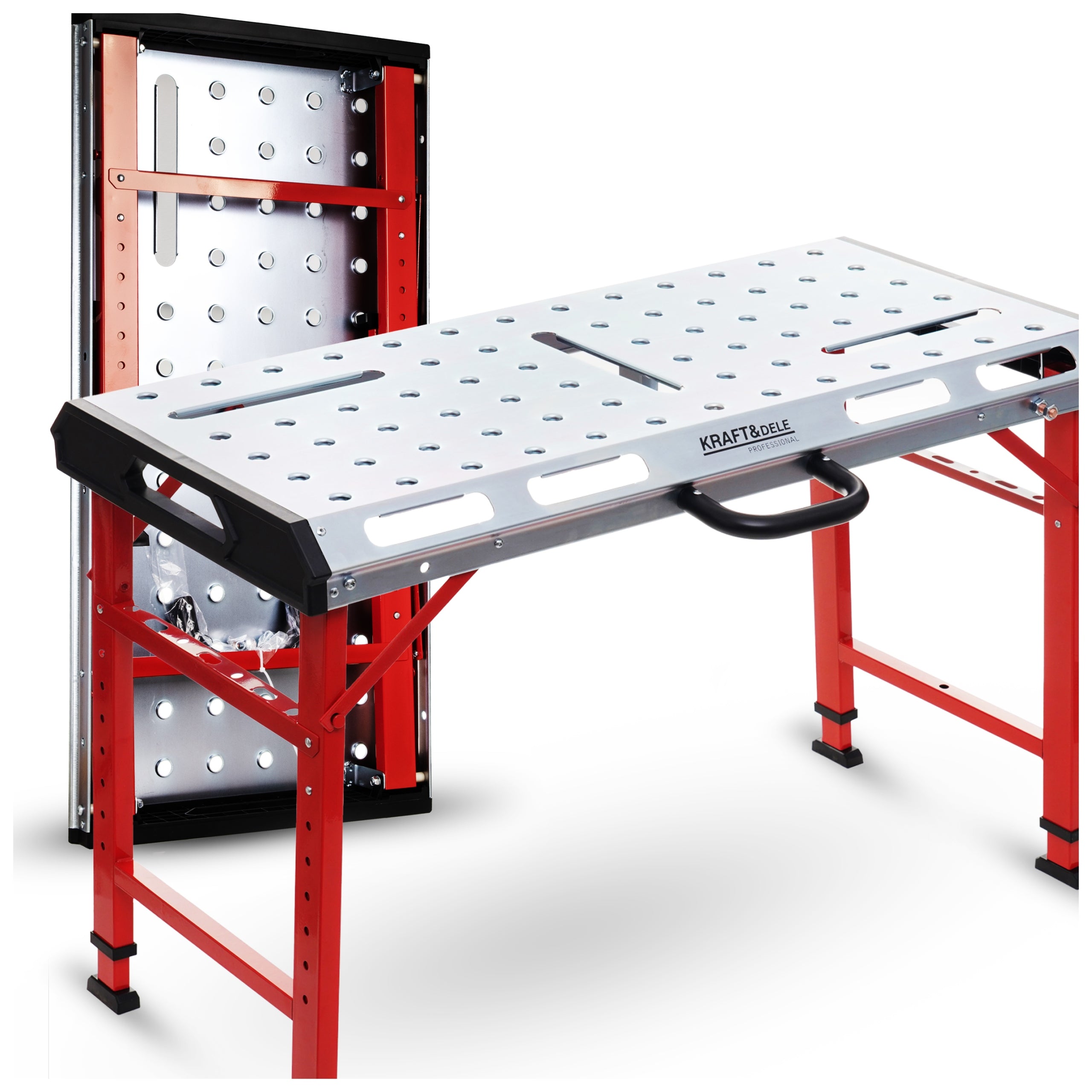 WELDING TABLE 450kg FOLDING ADJUSTABLE WORKING PORTABLE METAL