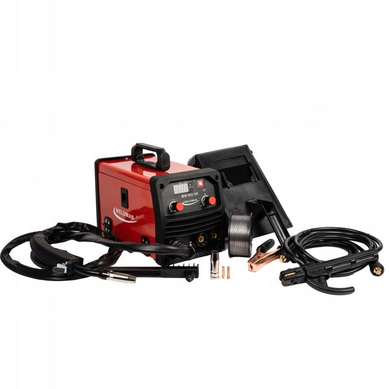 WELDMAN MINI MIG 140 SYN Welding machine FLUX MMA 140A Synergy IGBT 230V Manufacturer code 103130